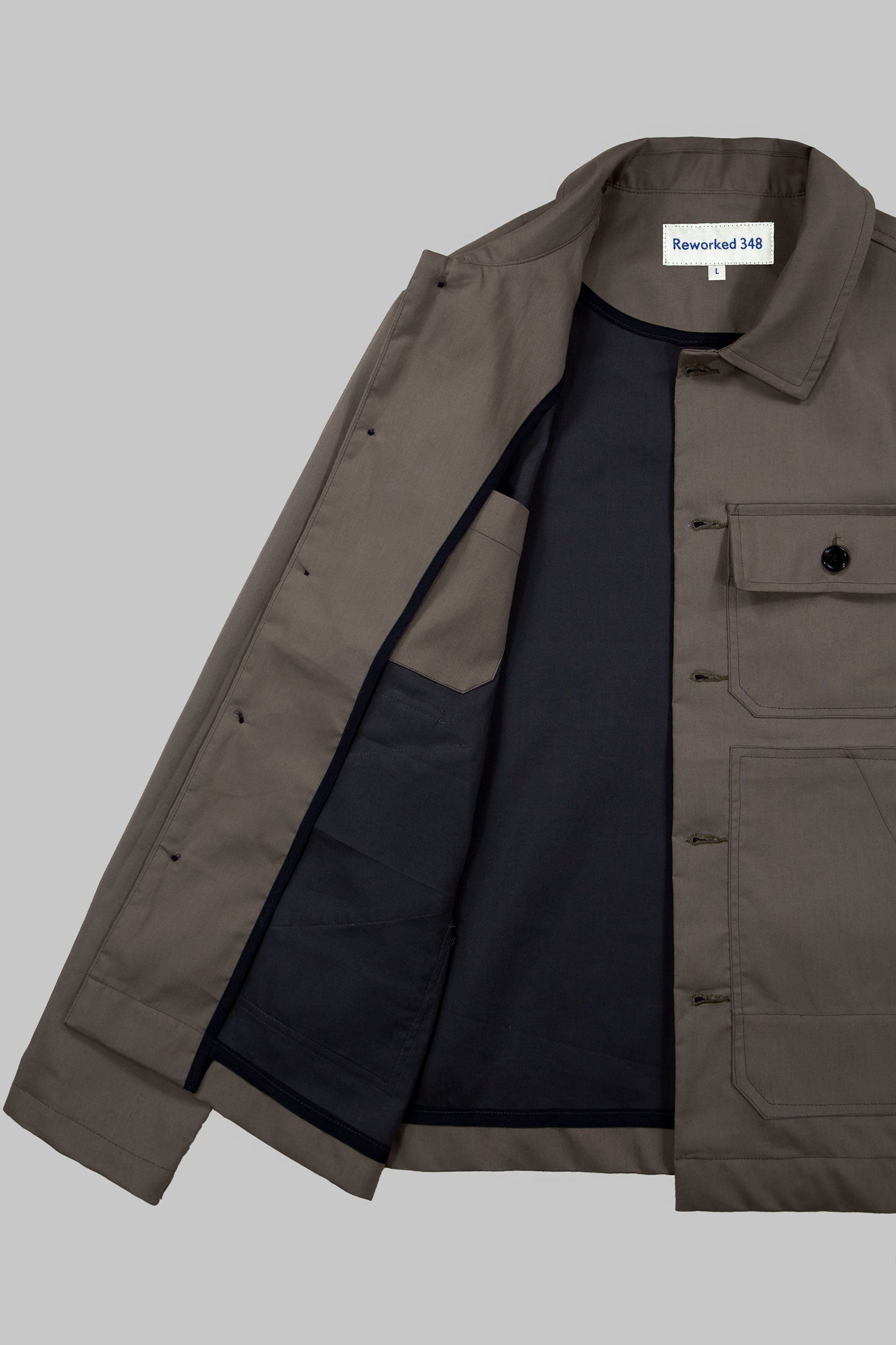 Bonded Works Jacket Steel Grey