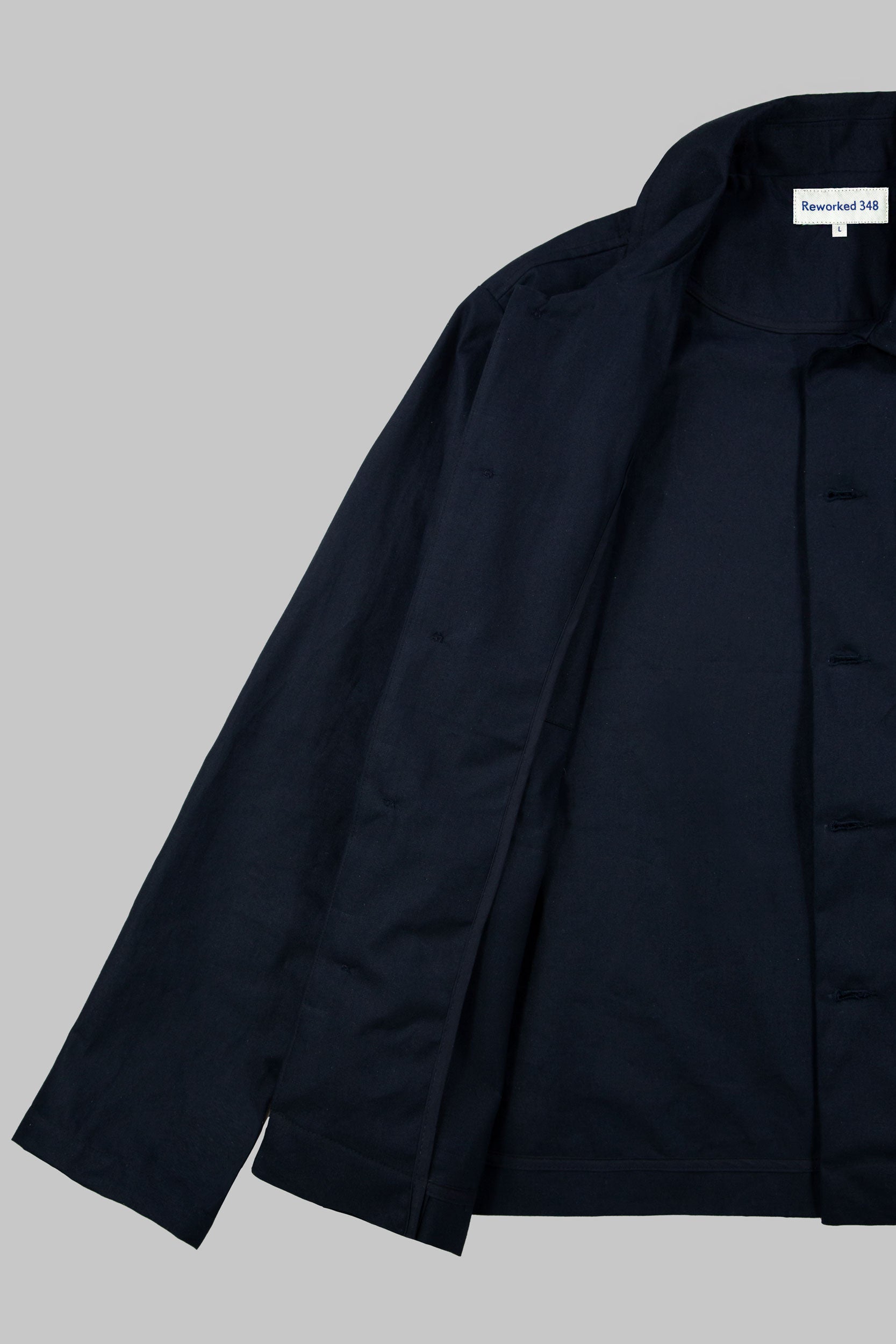Dry Wax Serviceman Jacket Dark Blue
