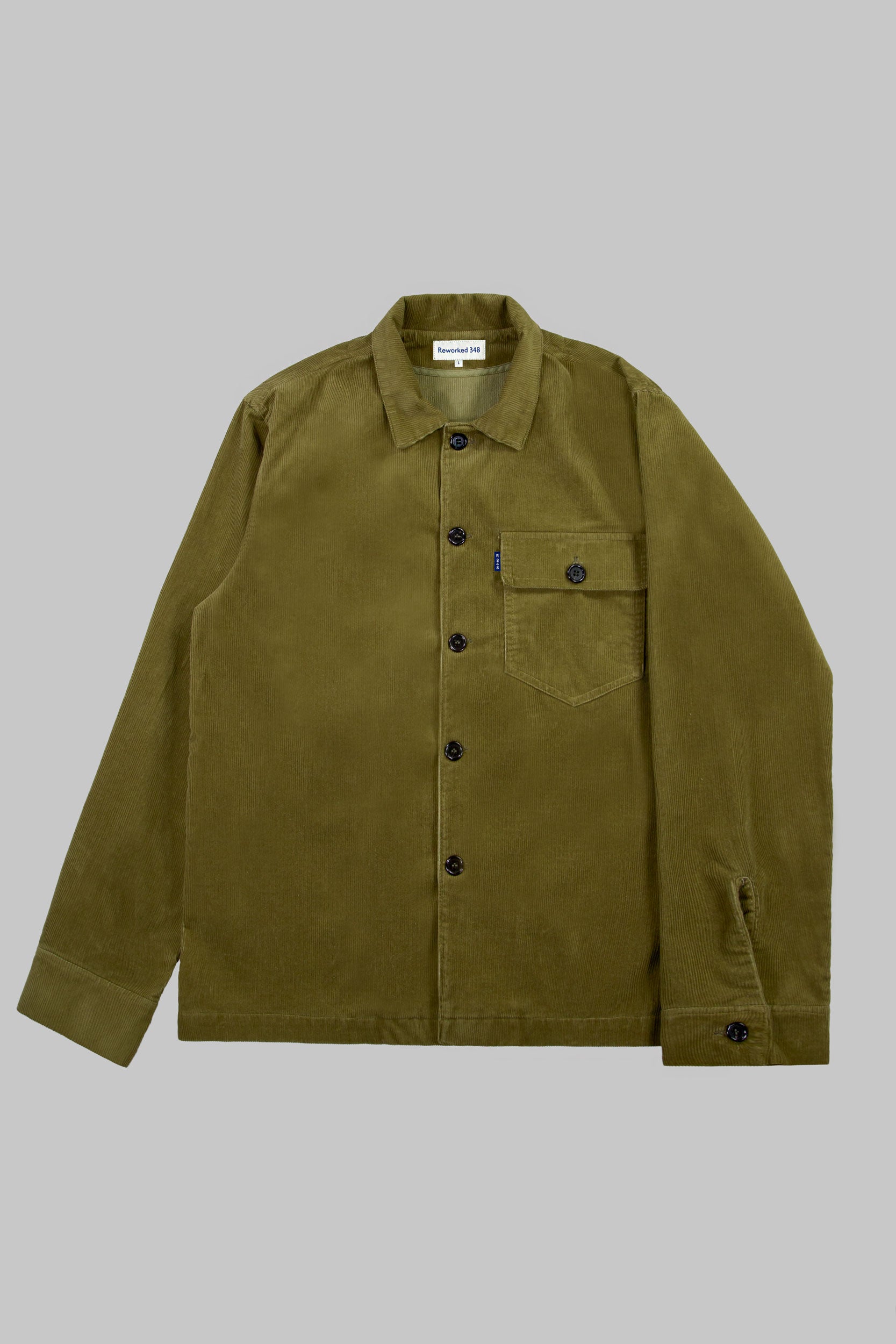 Darley Corduroy Overshirt Olive