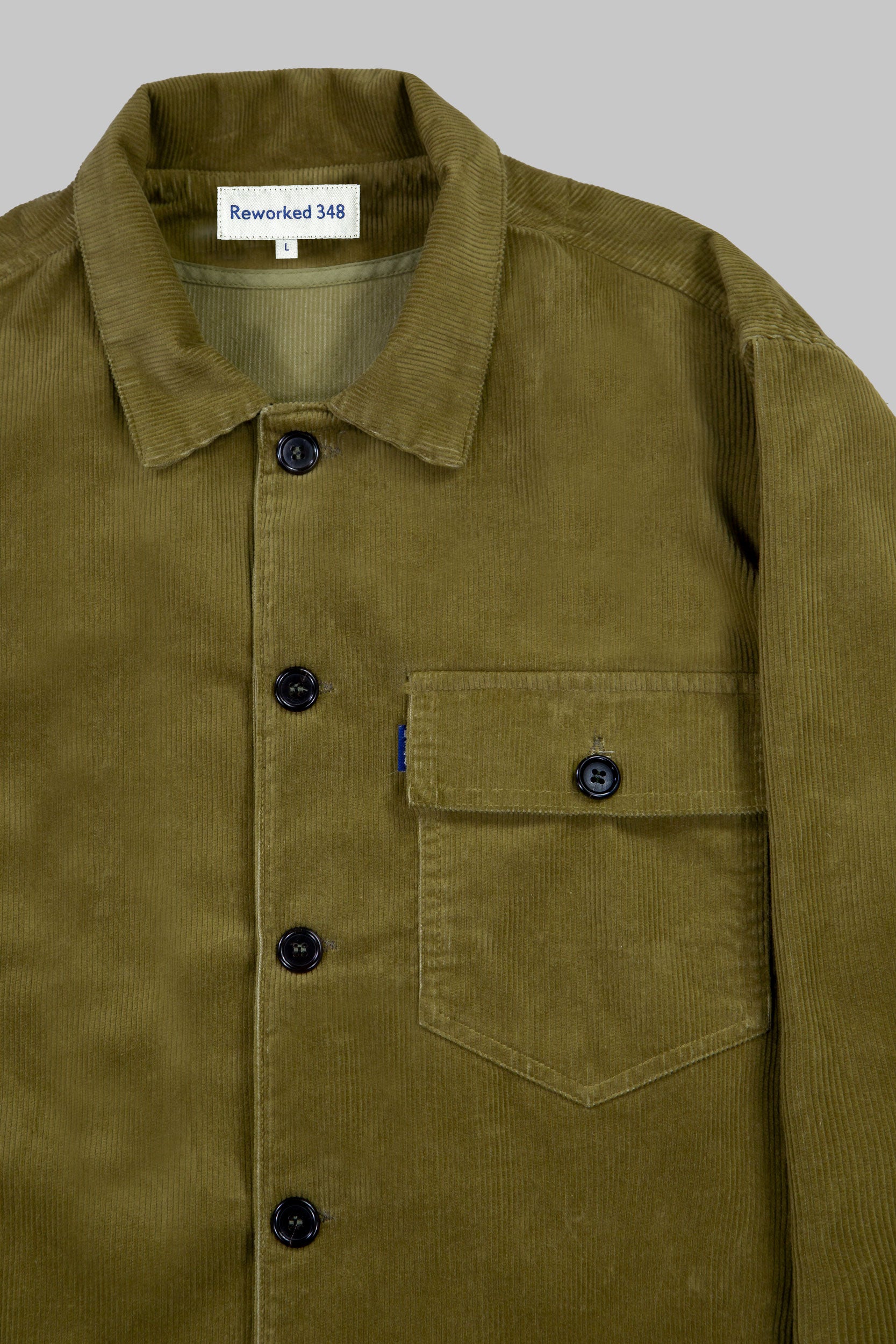 Darley Corduroy Overshirt Olive