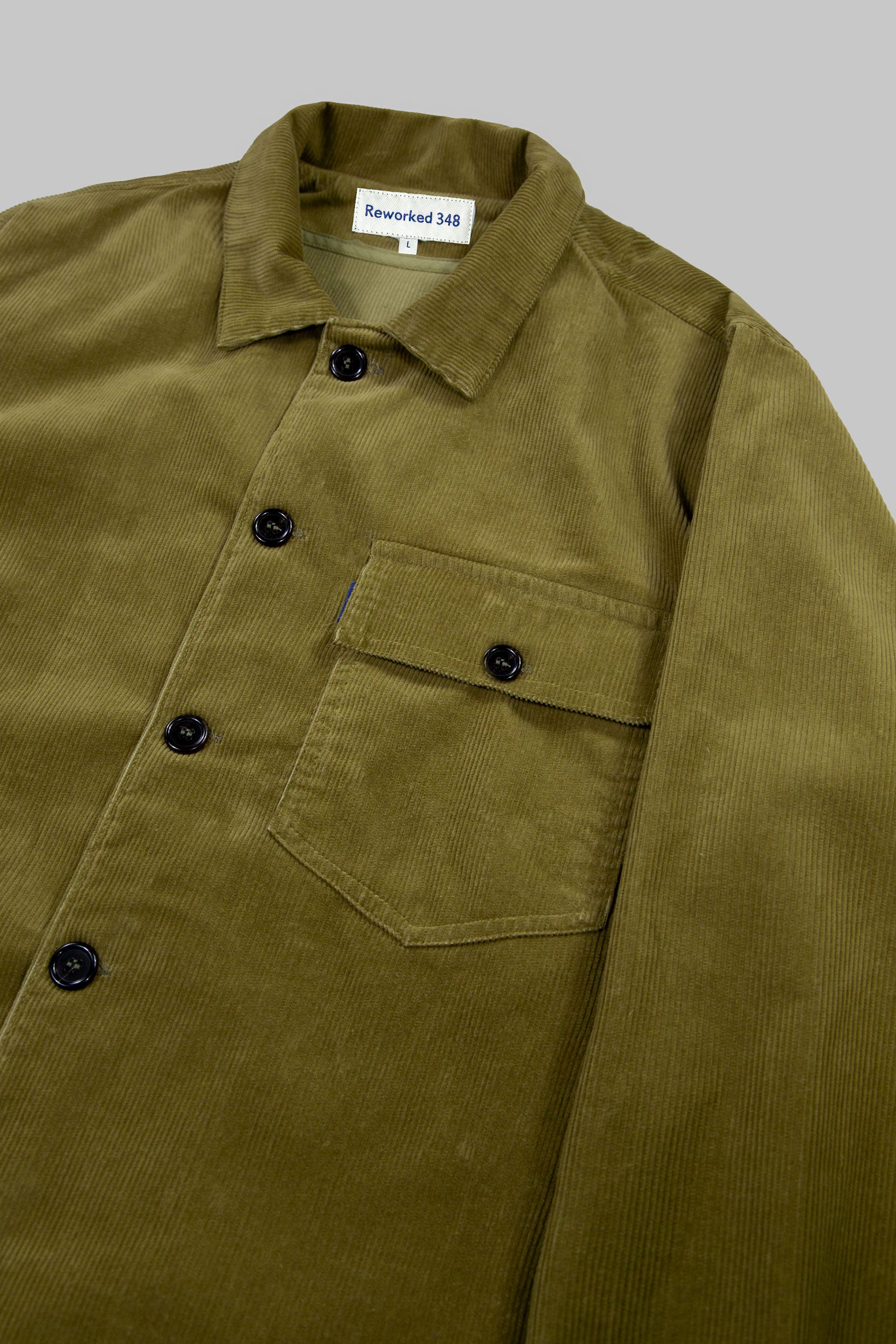 Darley Corduroy Overshirt Olive