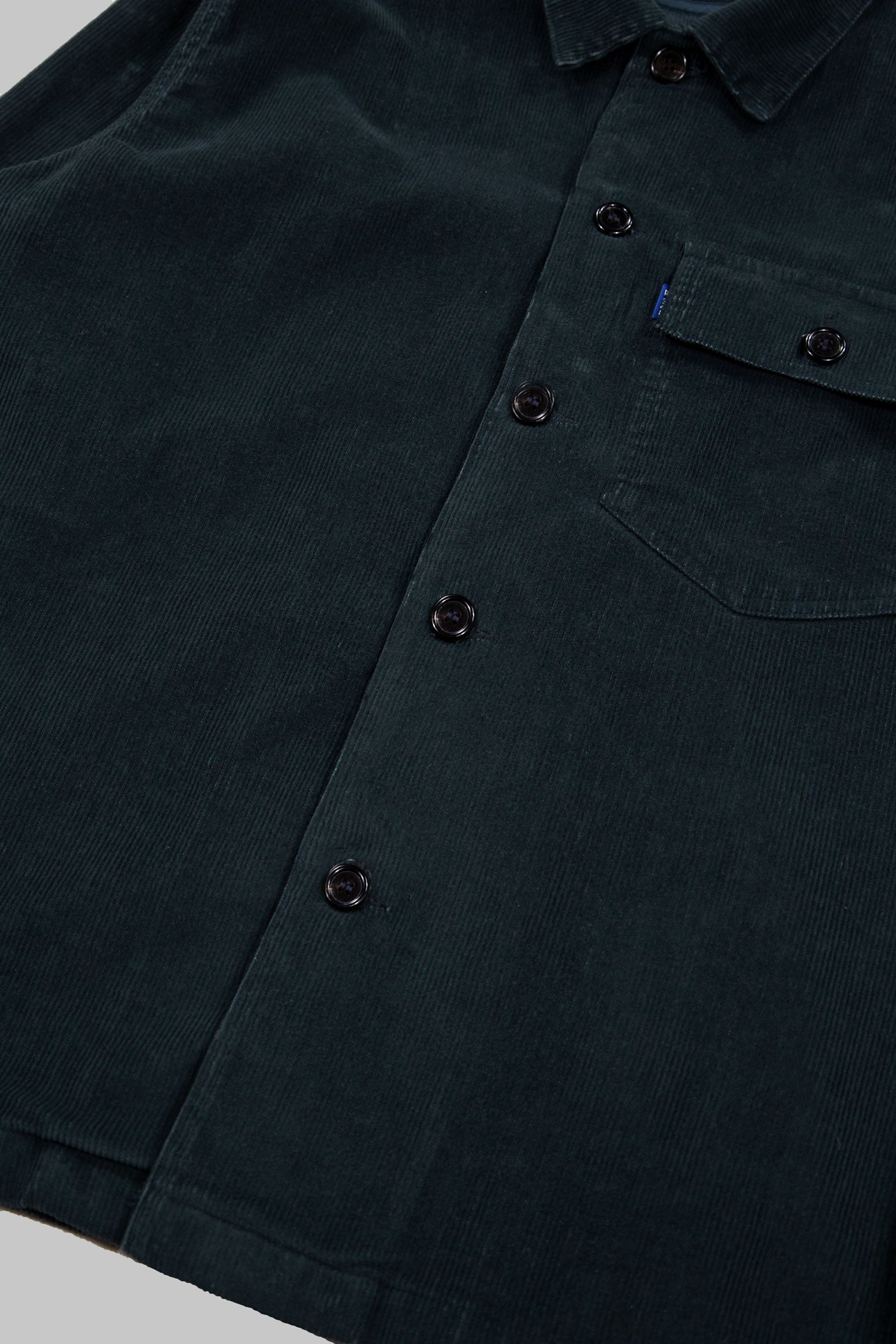 Darley Corduroy Overshirt Military Blue