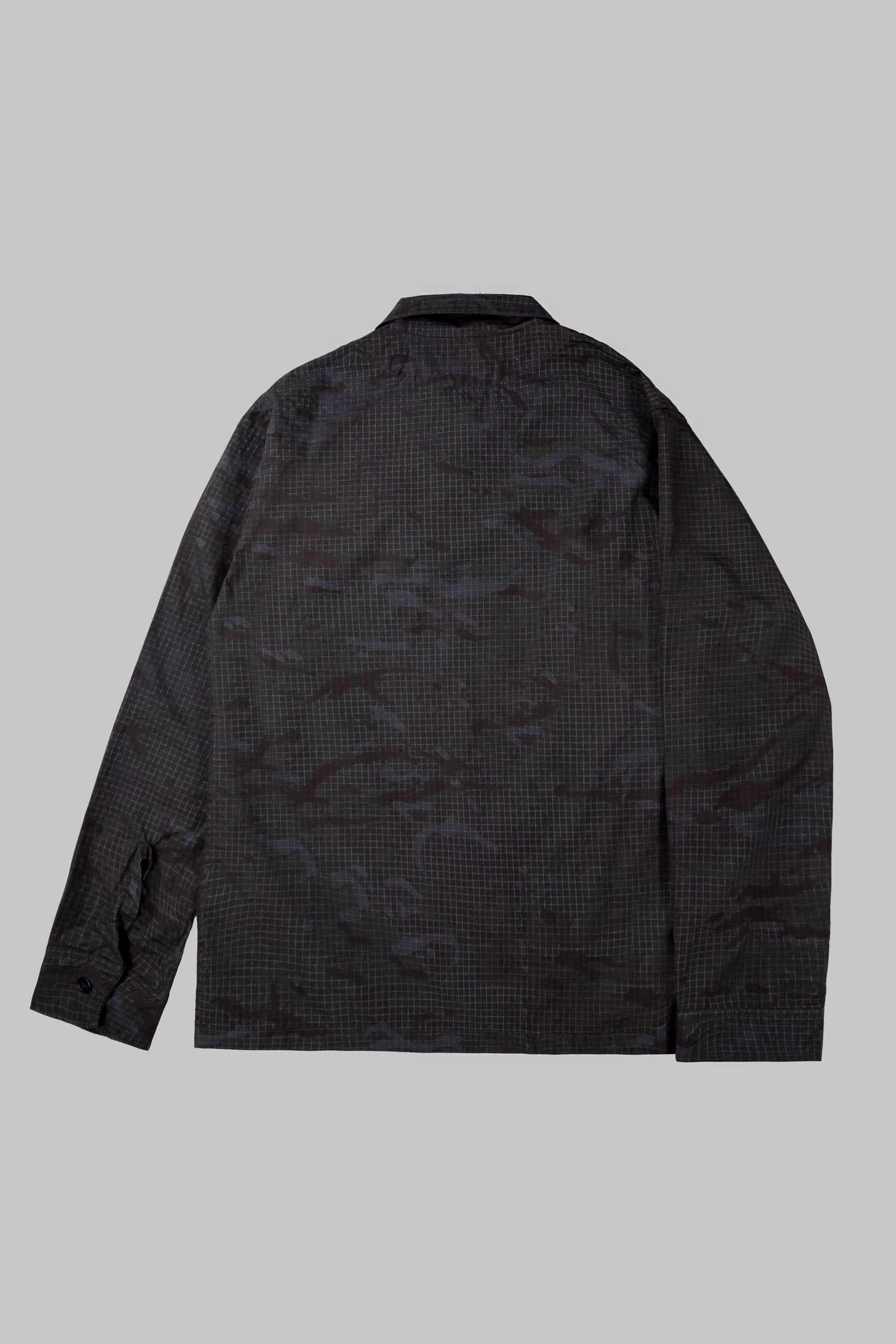 Derwent Rip-Stop Camo Shirt Darkest Khaki