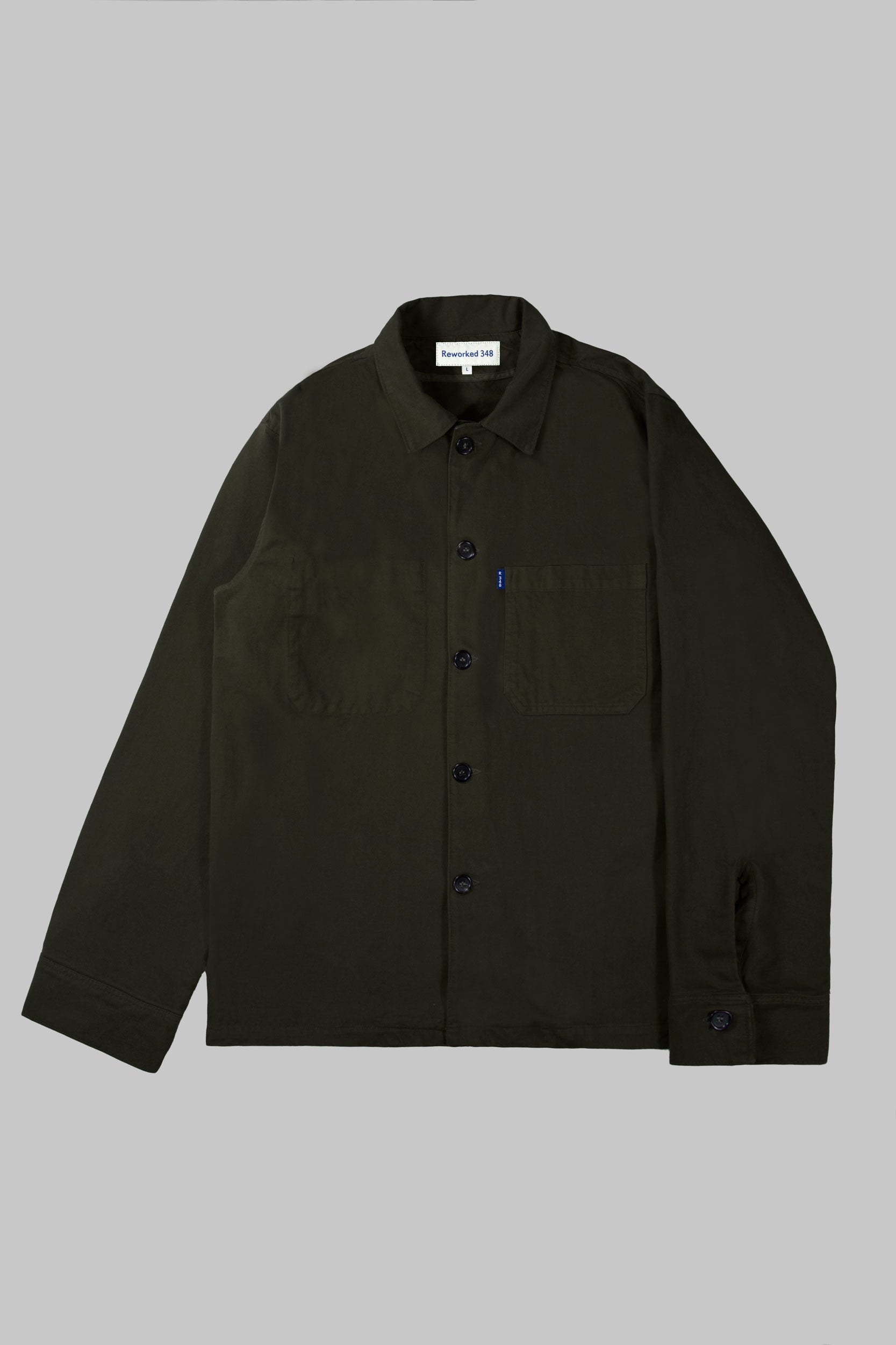 Mills Overshirt Deep Olive