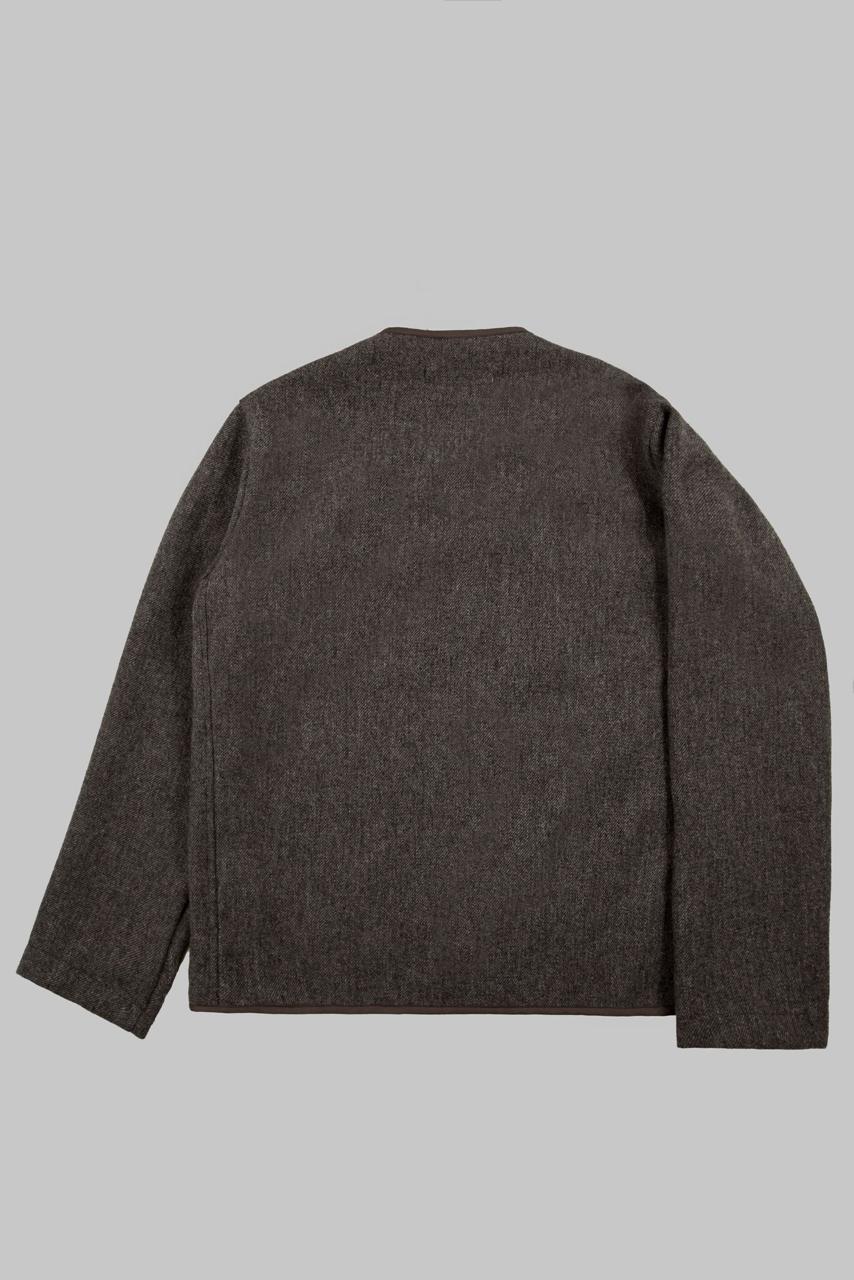 CRD Wool Button Jacket Oatmeal