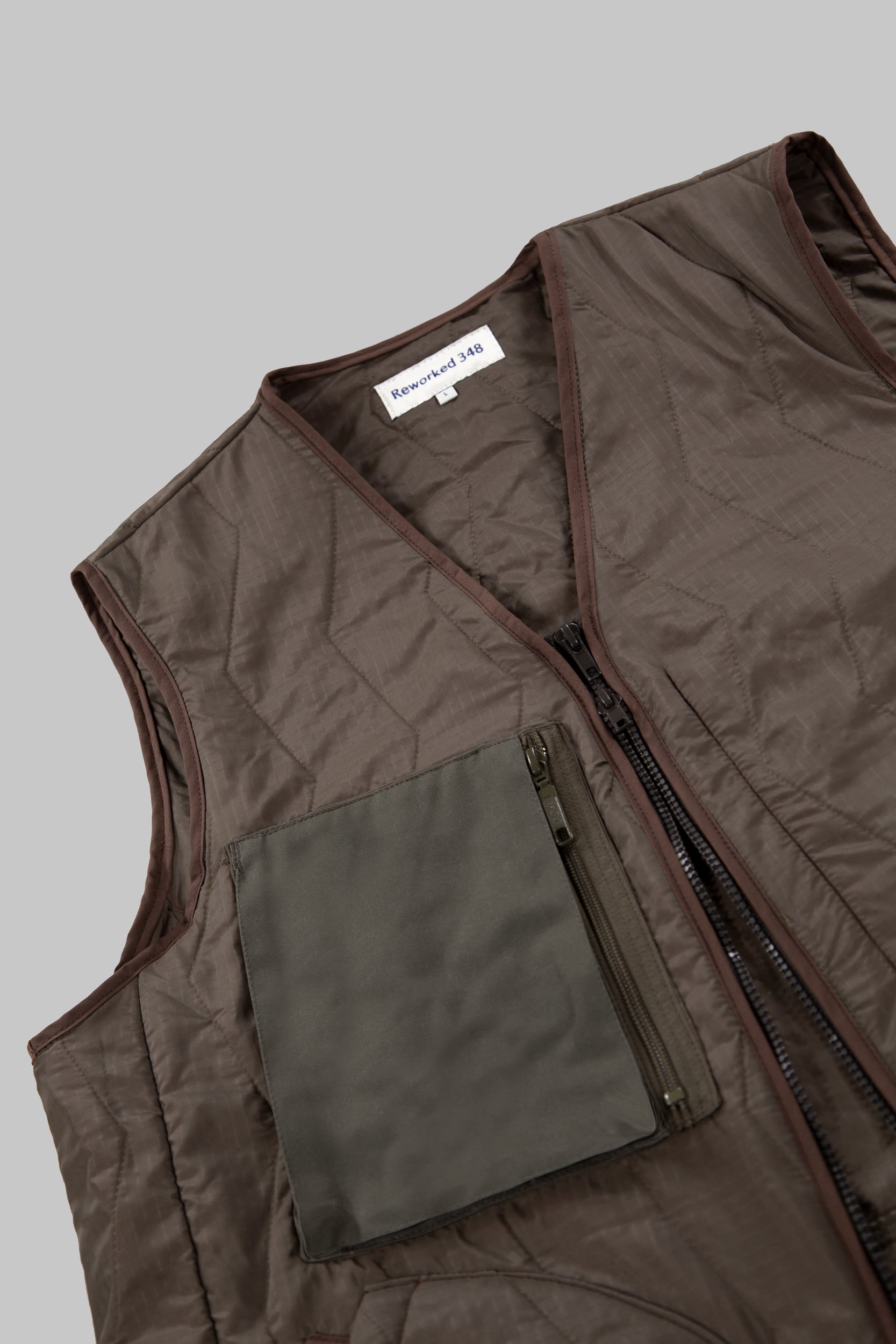 Tanker Panel V Vest Khaki