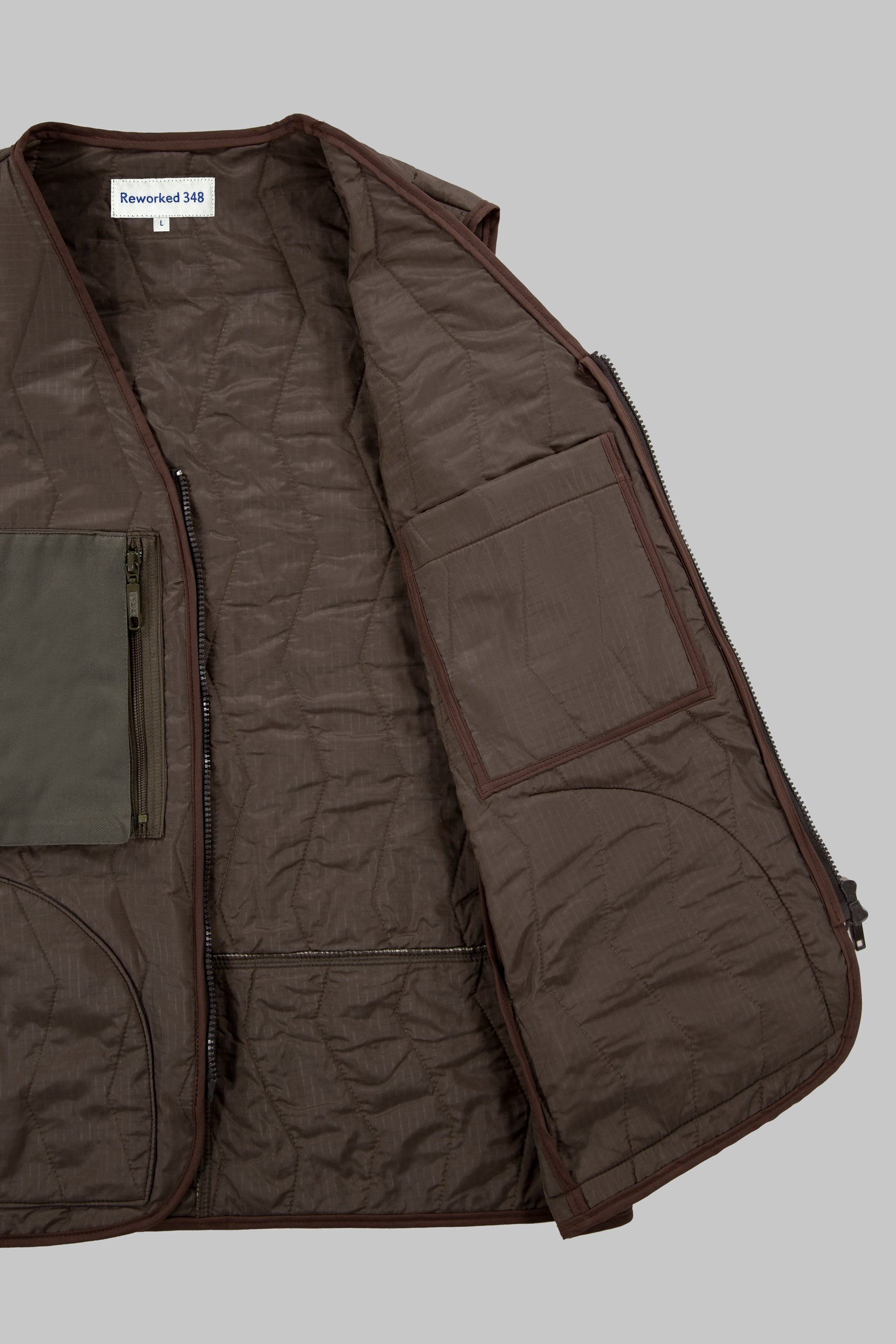 Tanker Panel V Vest Khaki