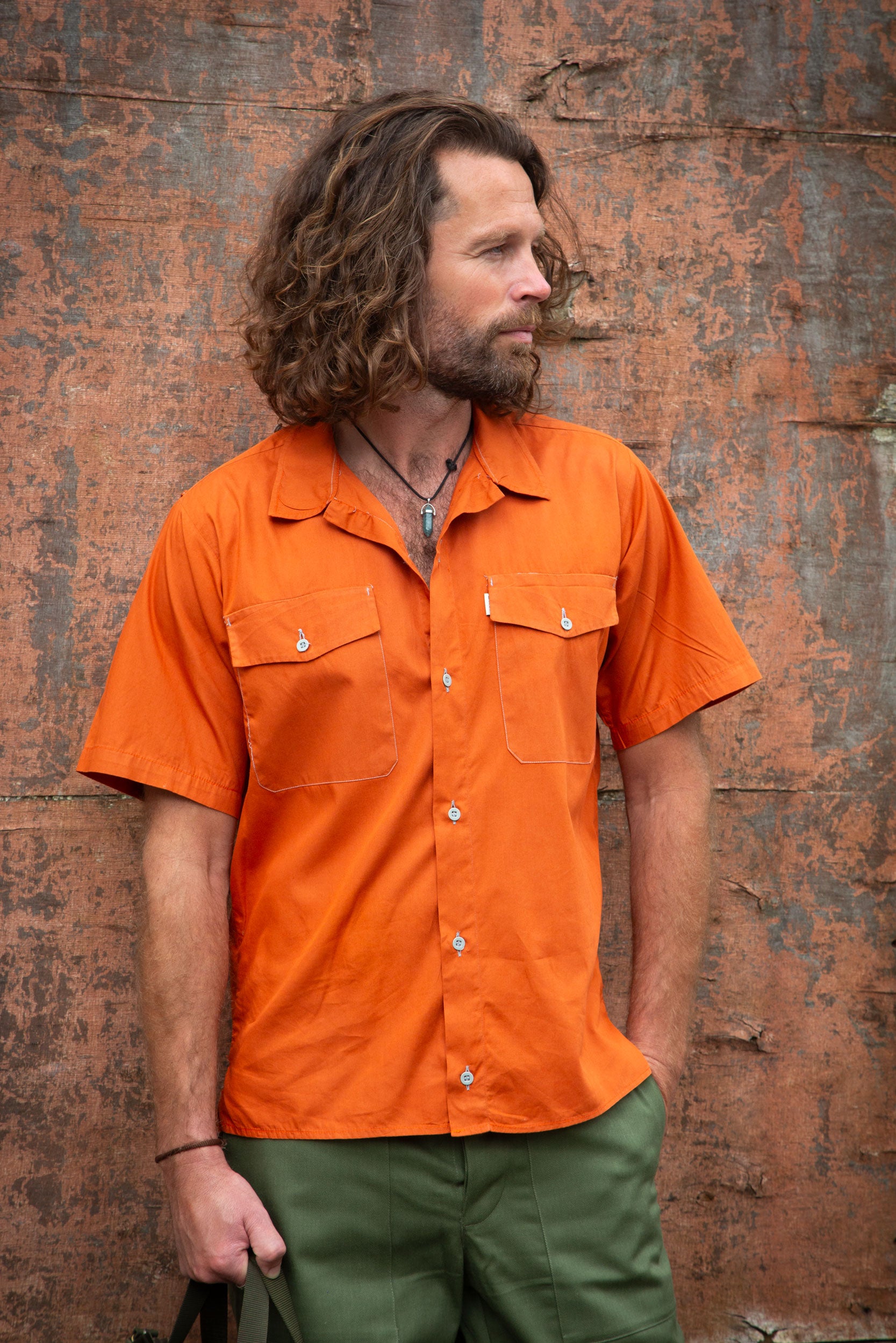 Tripps Shirt Mute Orange
