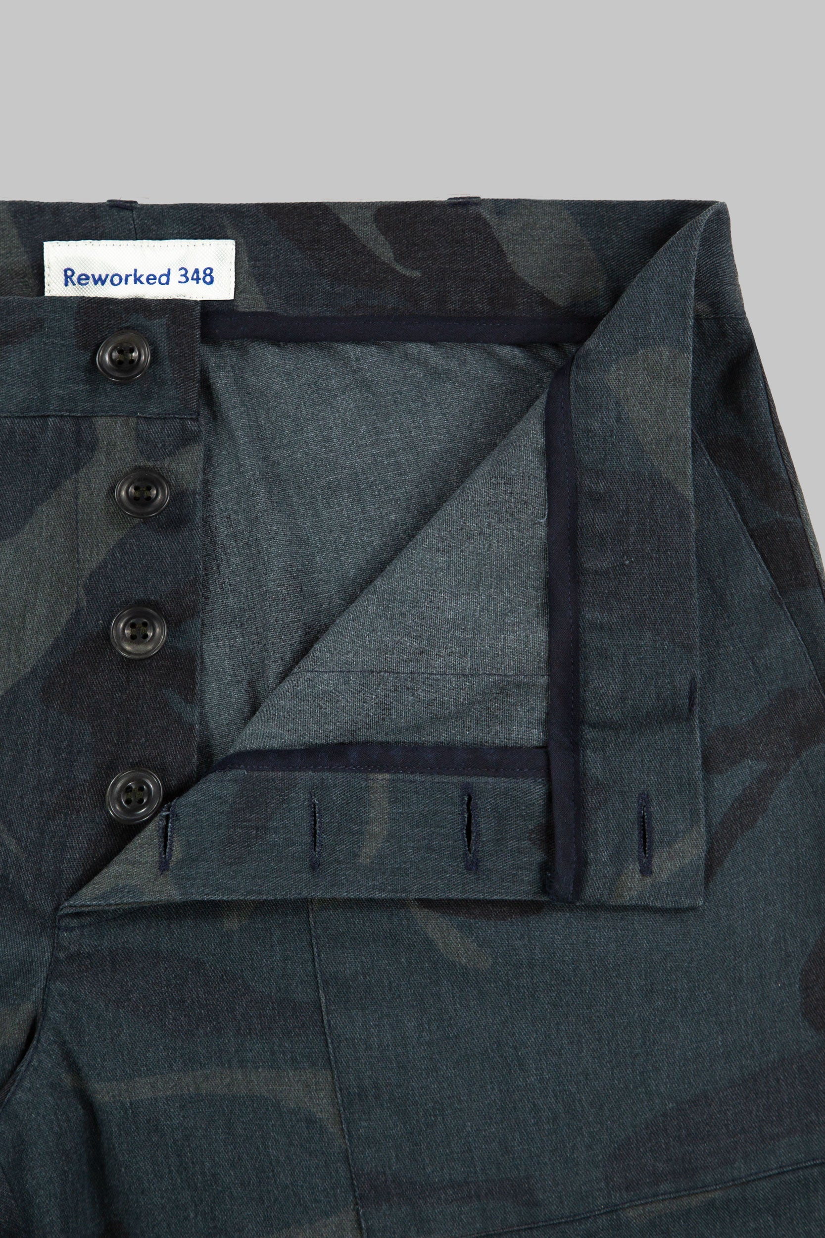 Arctic US Camo Utility Shorts Blue Grey