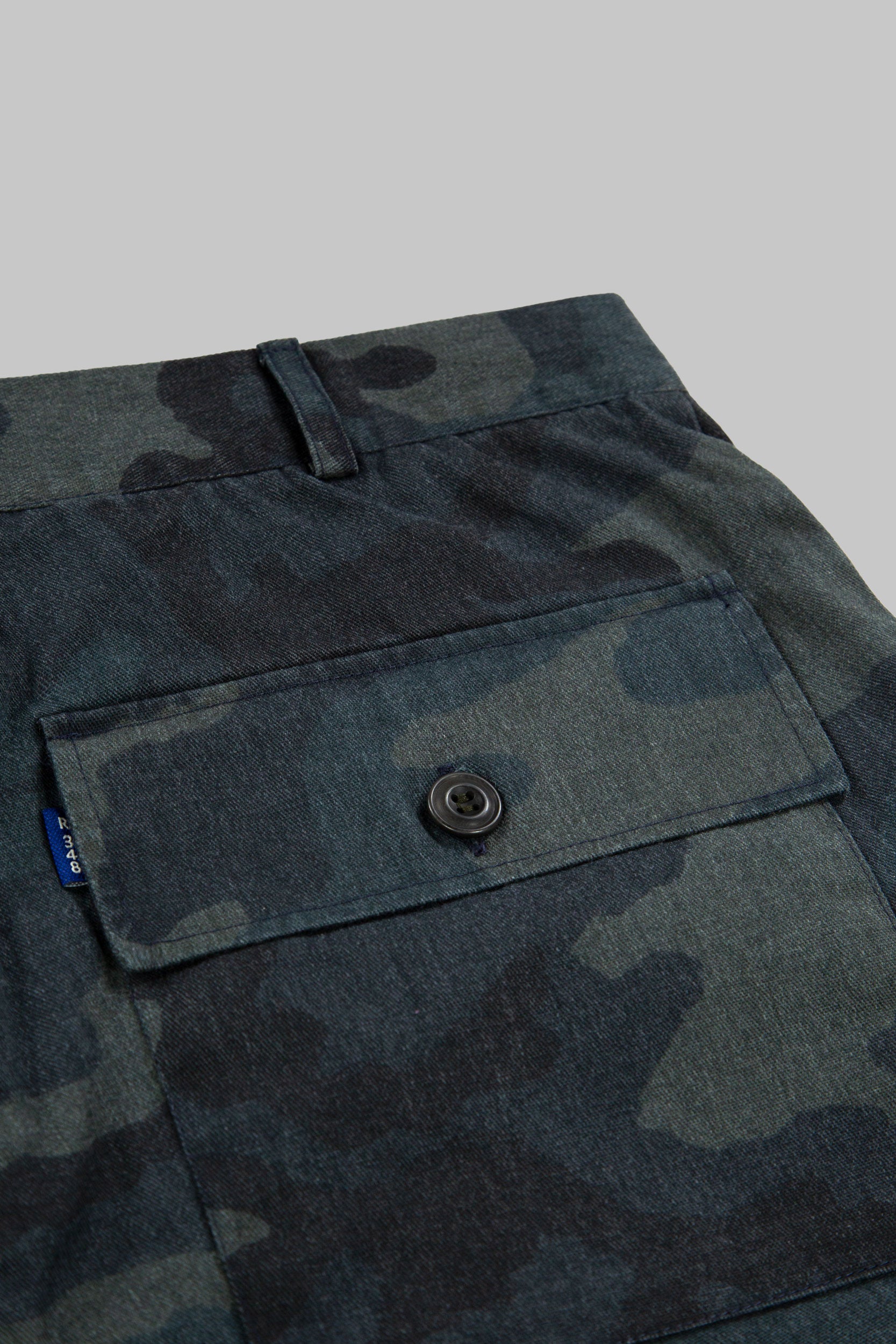 Arctic US Camo Utility Shorts Blue Grey
