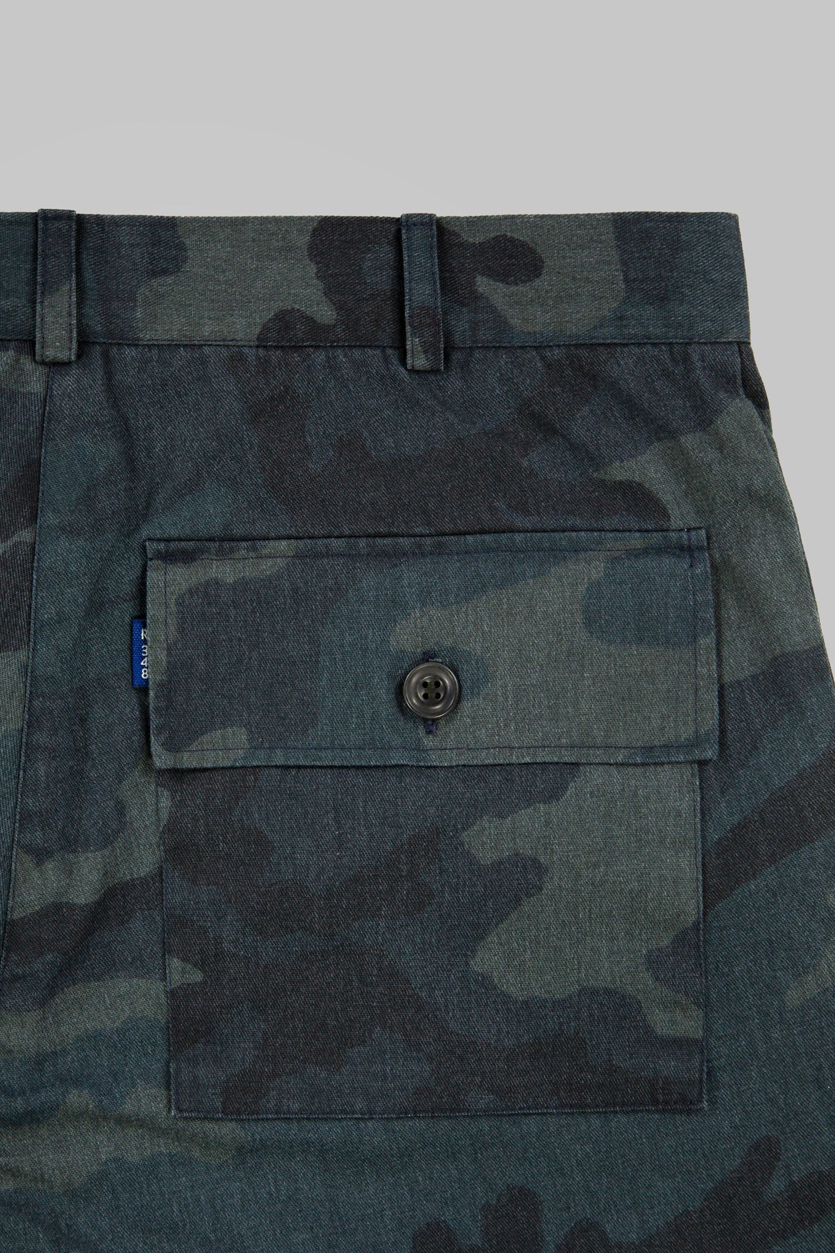 Arctic US Camo Utility Shorts Blue Grey