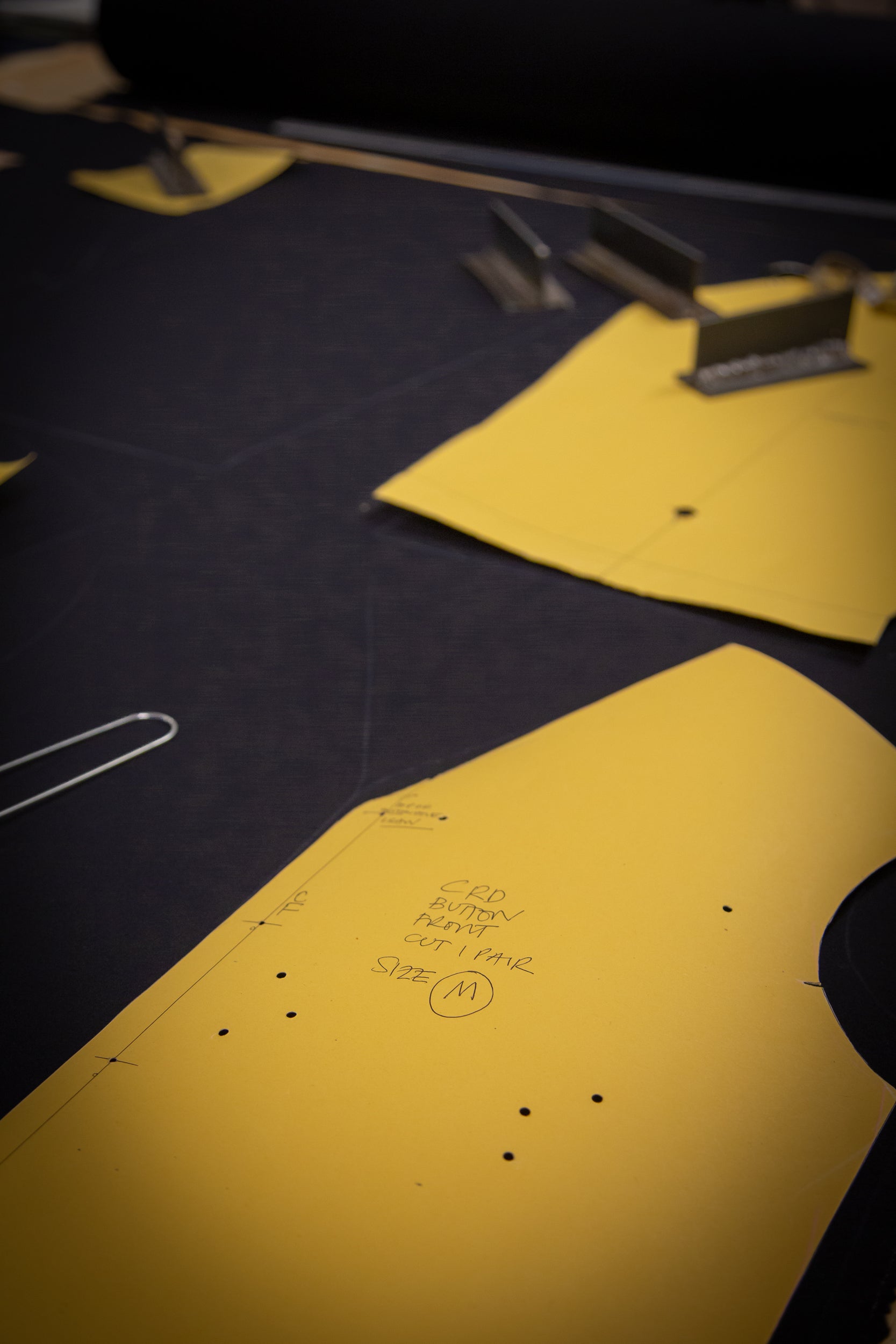 CRD Wool Button Jacket Darkest Navy Blue