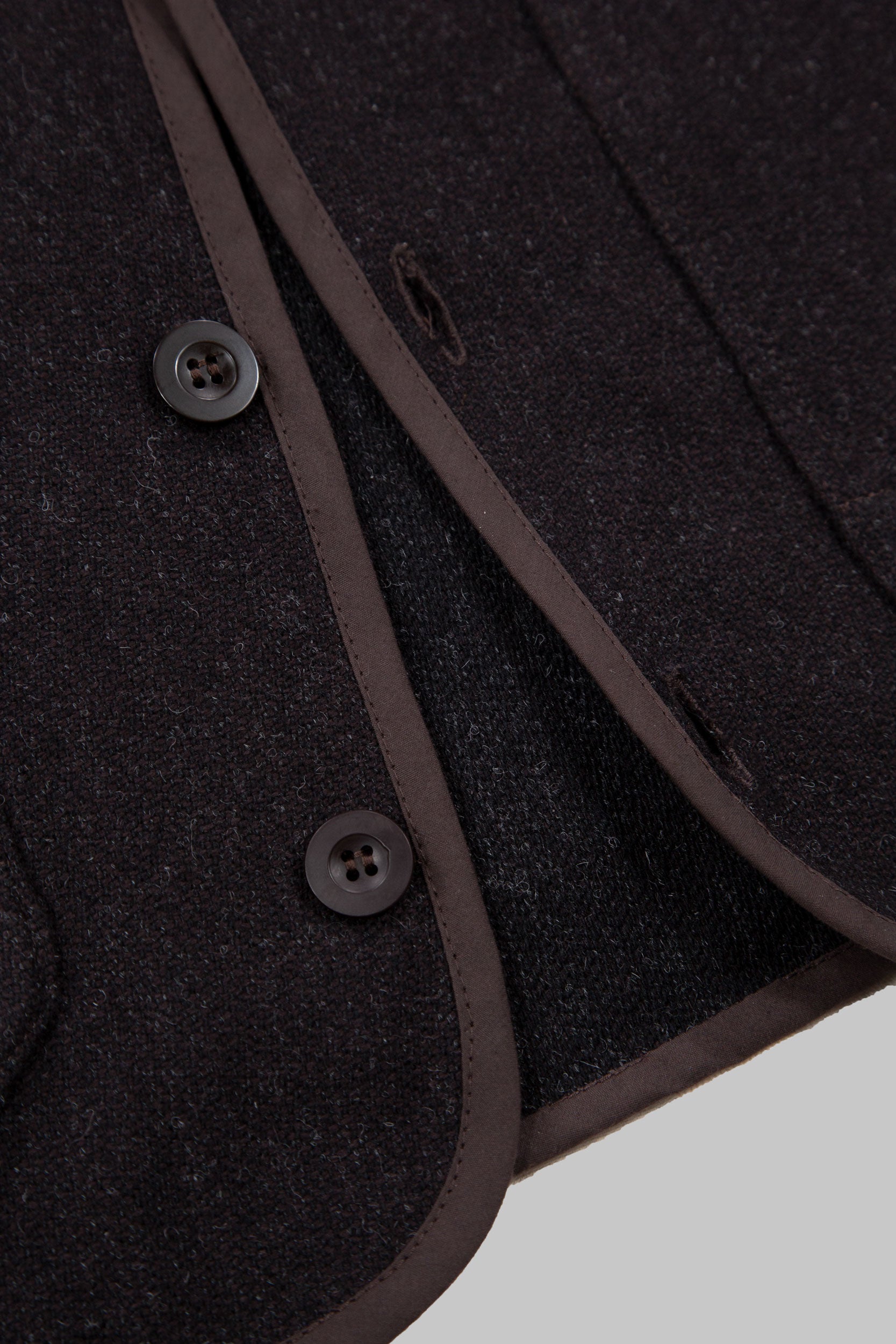 CRD Wool Button Jacket Mulberry