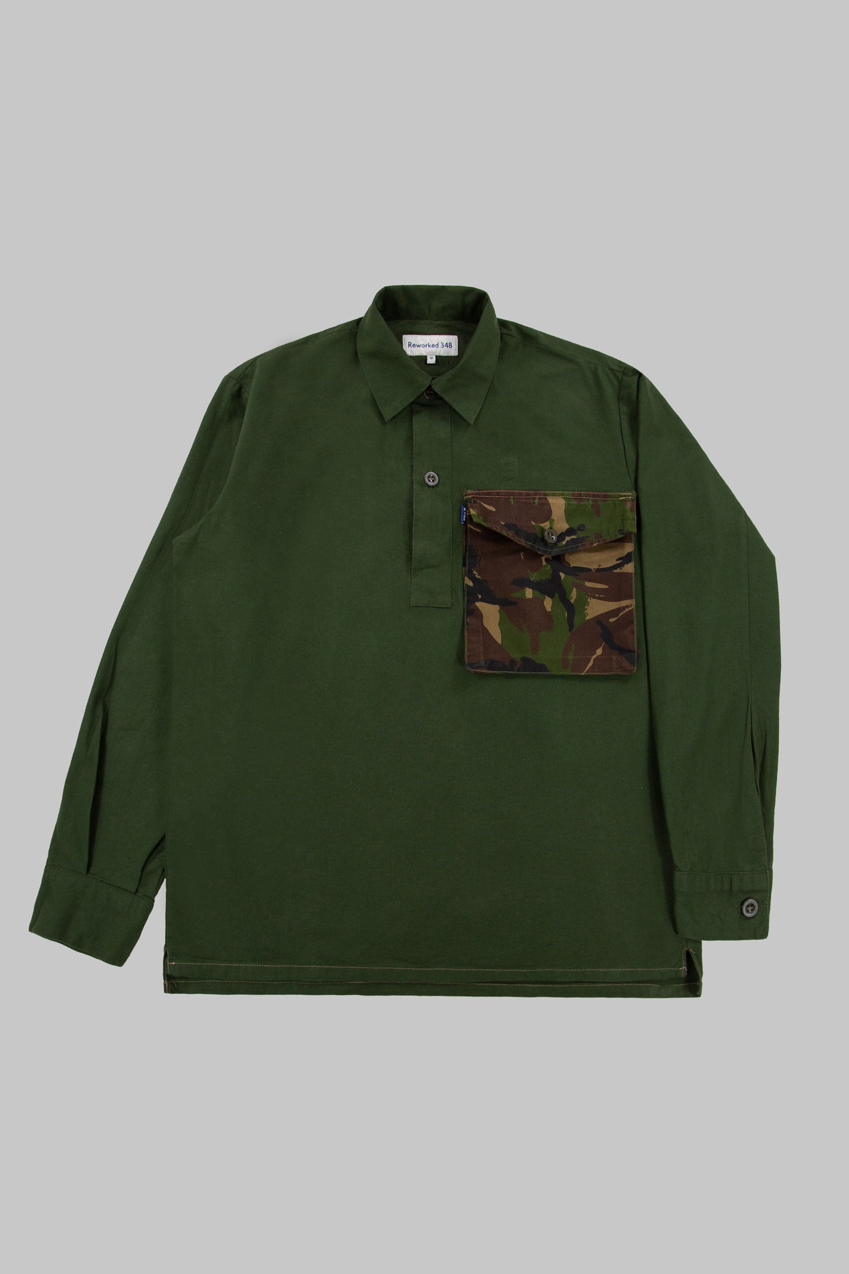 Camo Pocket Dorma Shirt Green