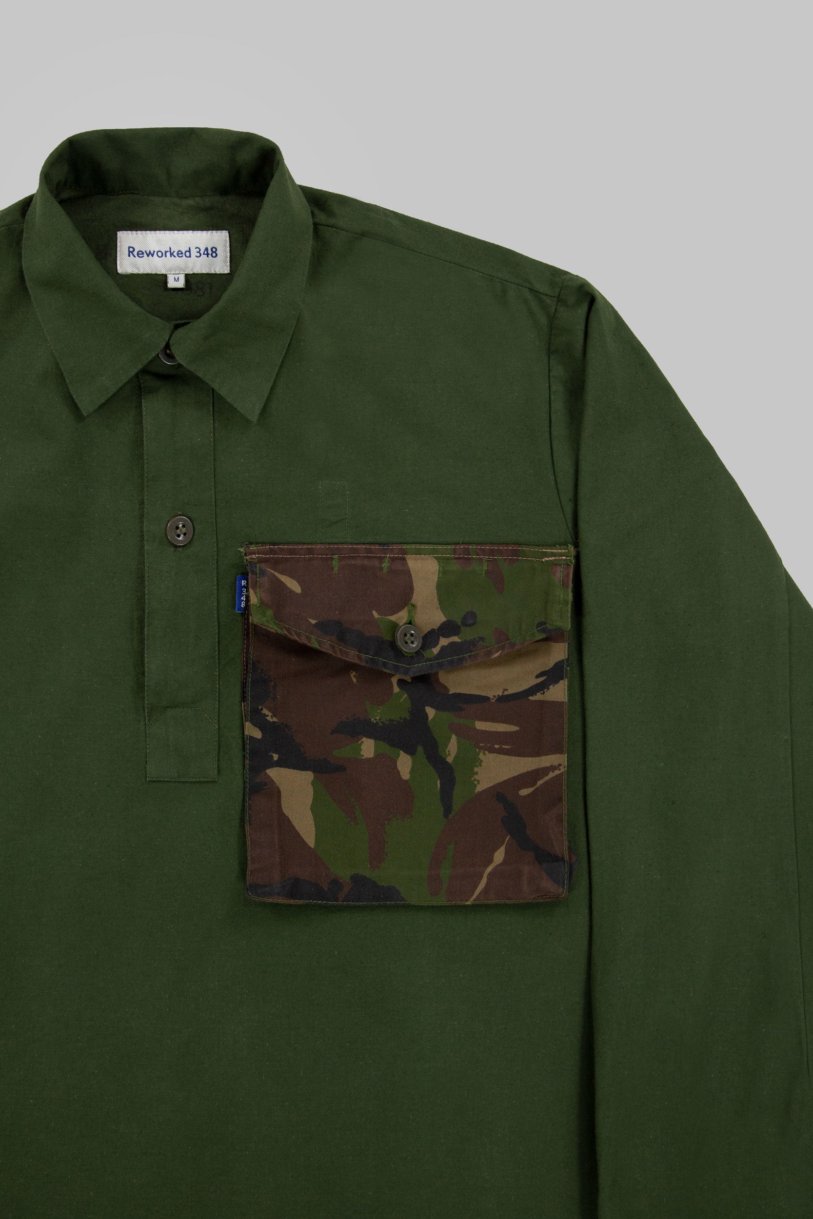 Camo Pocket Dorma Shirt Green