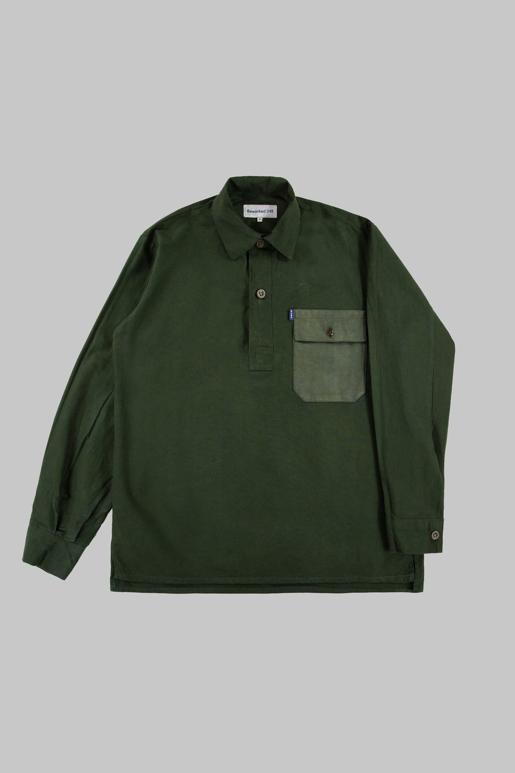 East West Dorma Shirt Deep Green