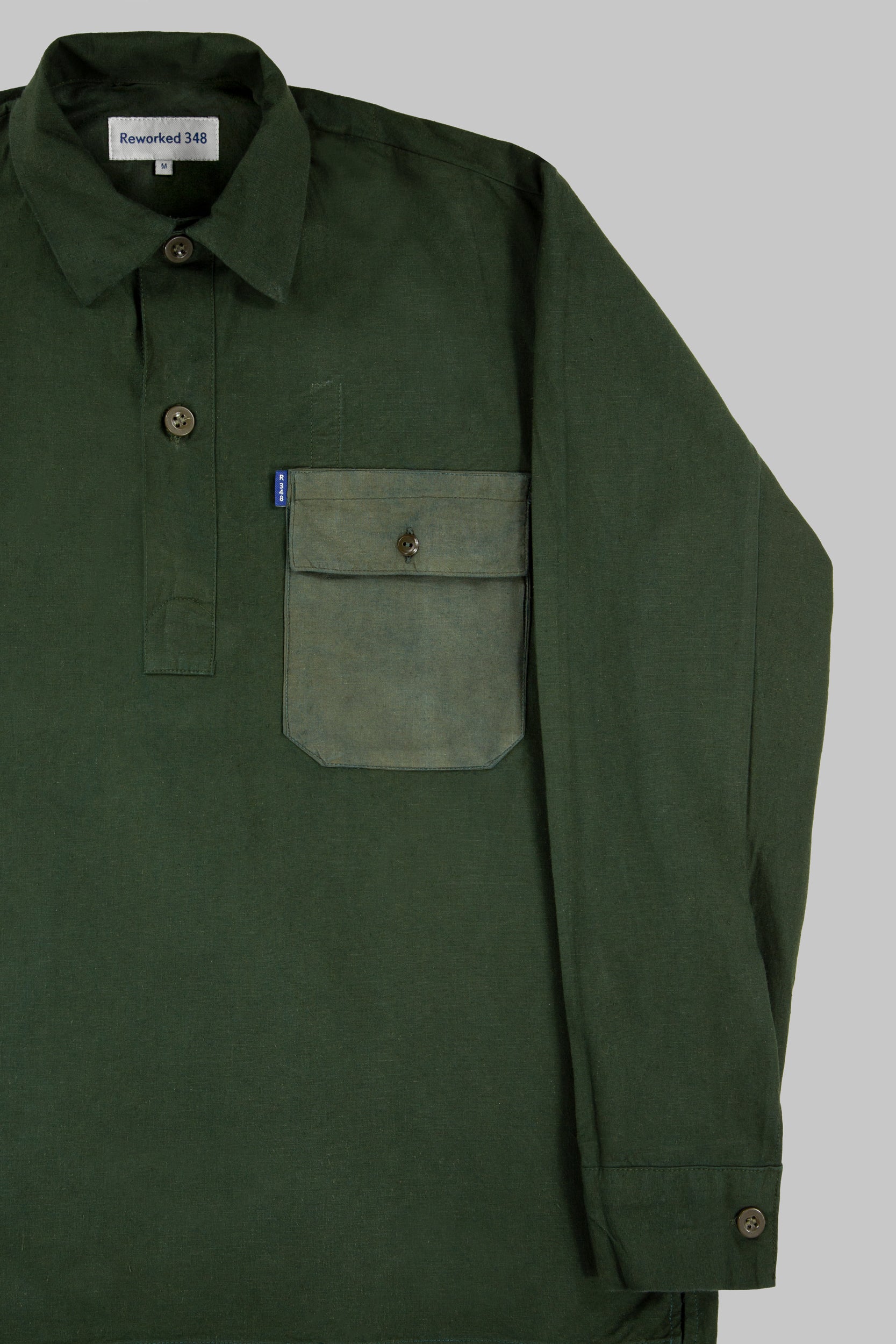 East West Dorma Shirt Deep Green