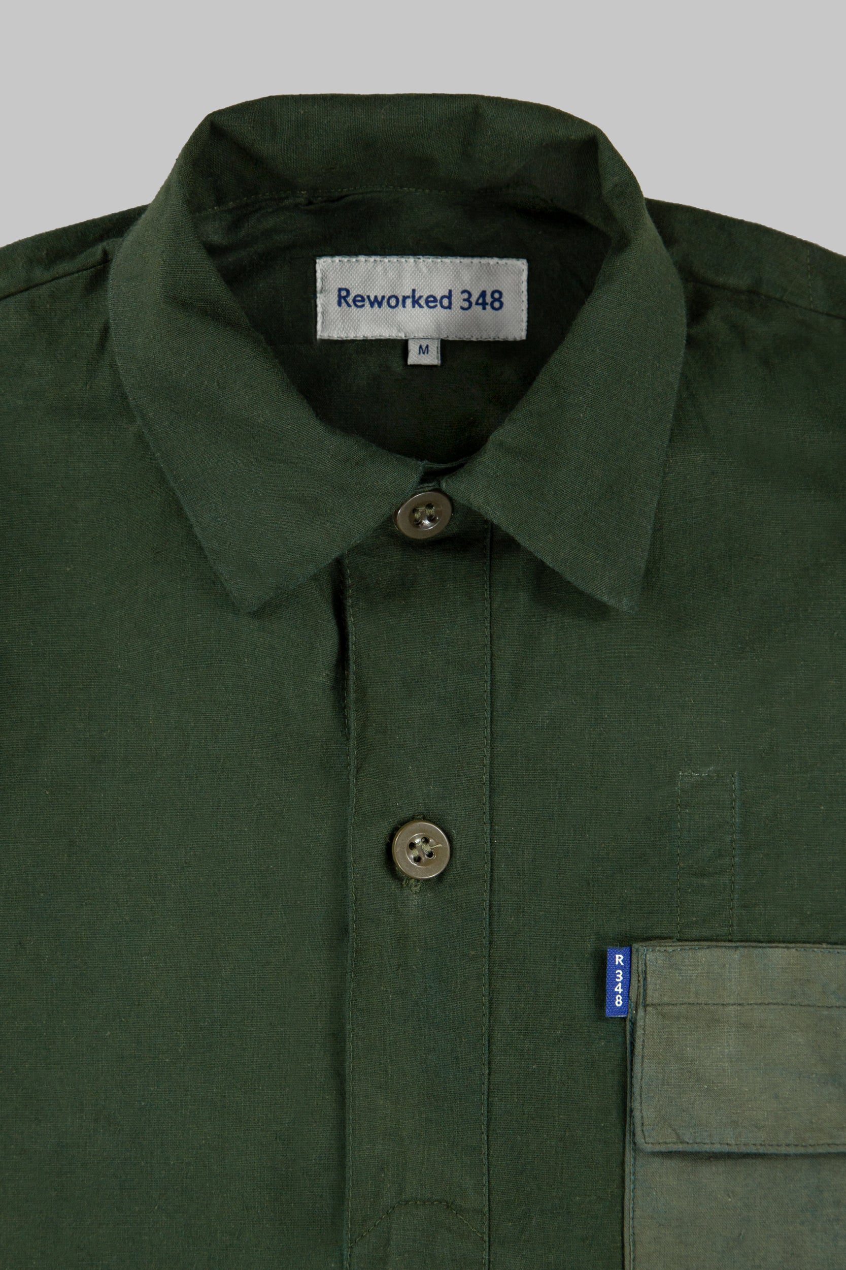 East West Dorma Shirt Deep Green