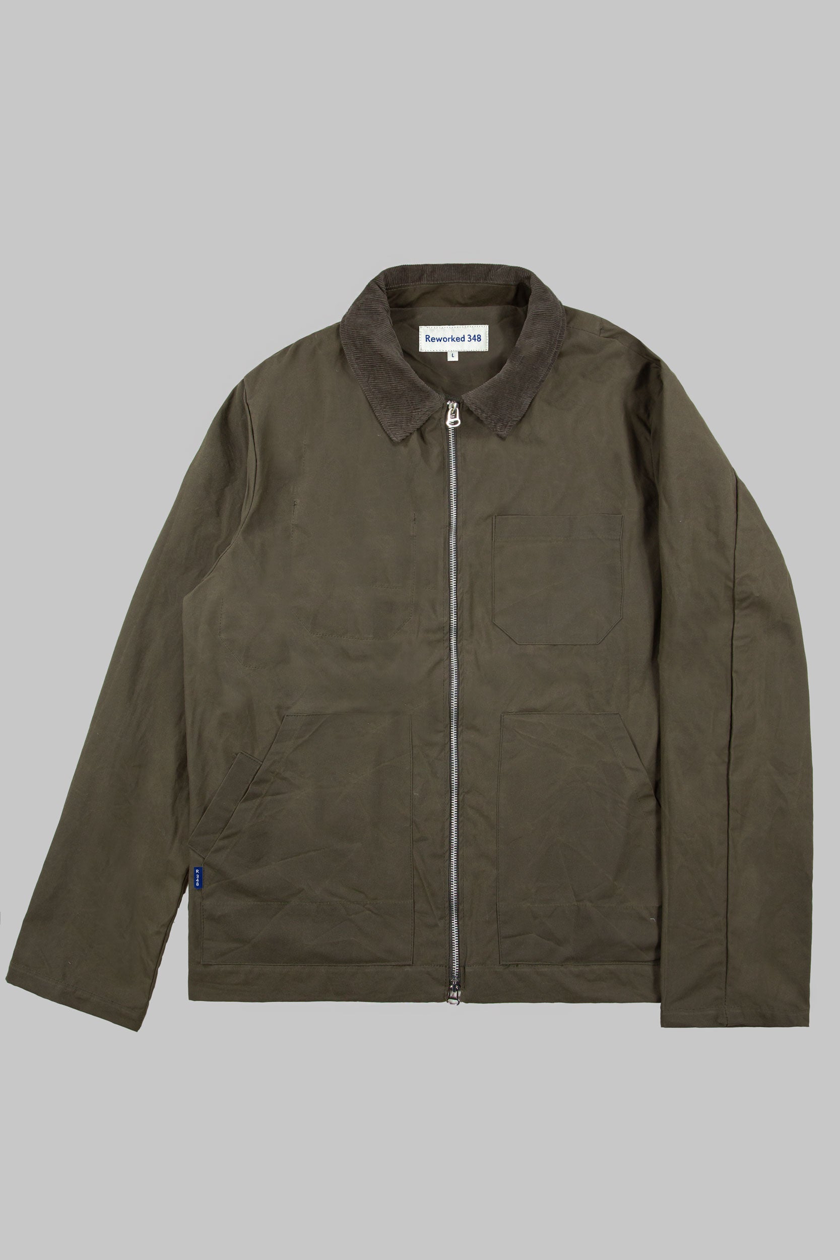 Works Wax Jacket Khaki