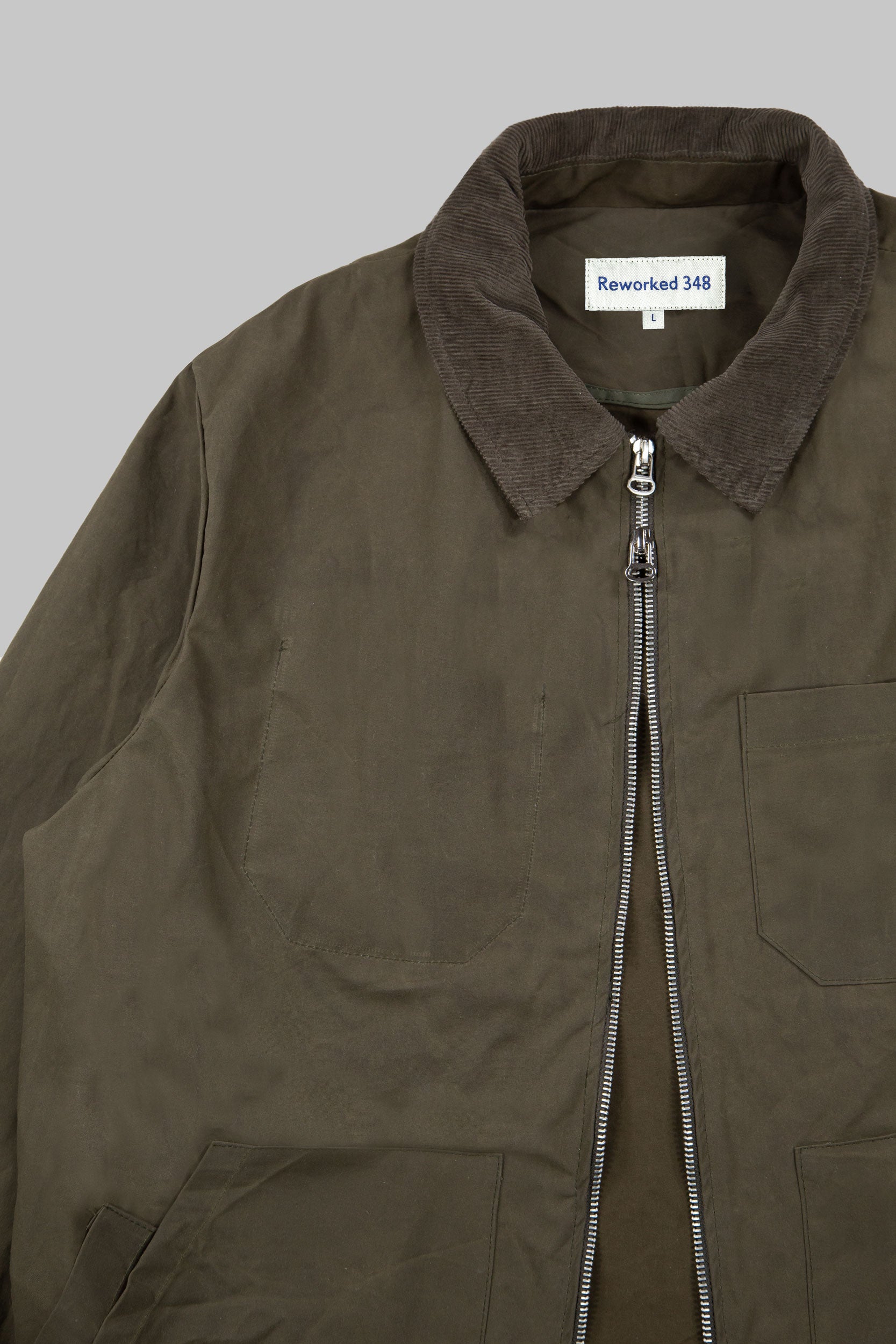 Works Wax Jacket Khaki