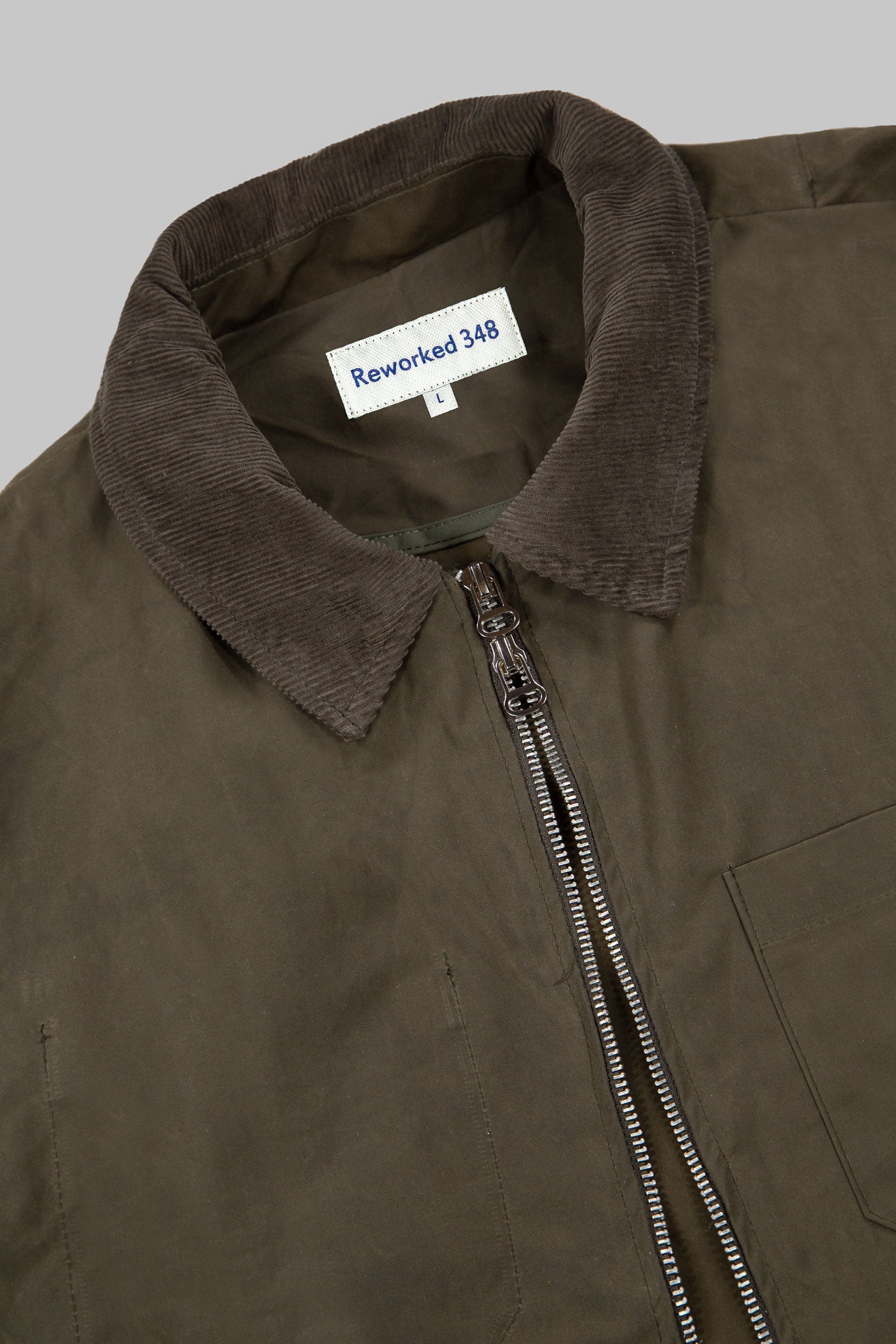 Works Wax Jacket Khaki