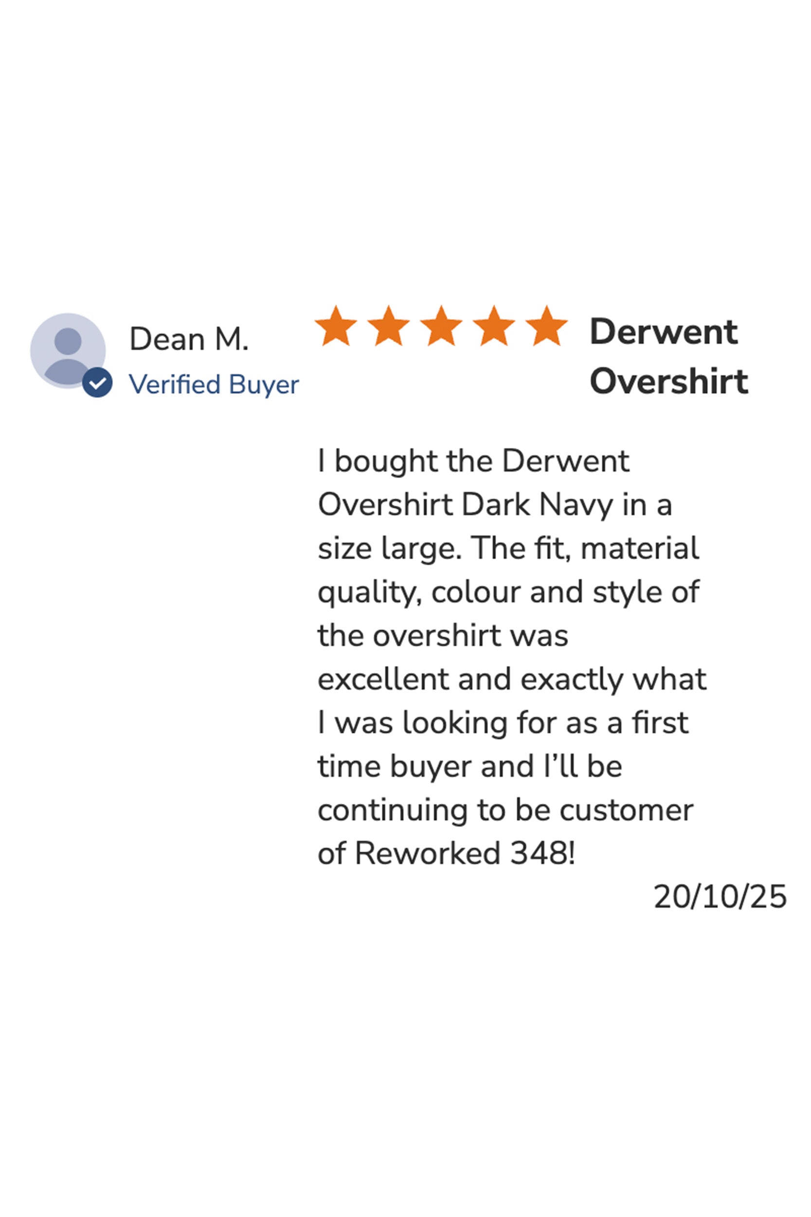 Derwent Overshirt Dark Navy