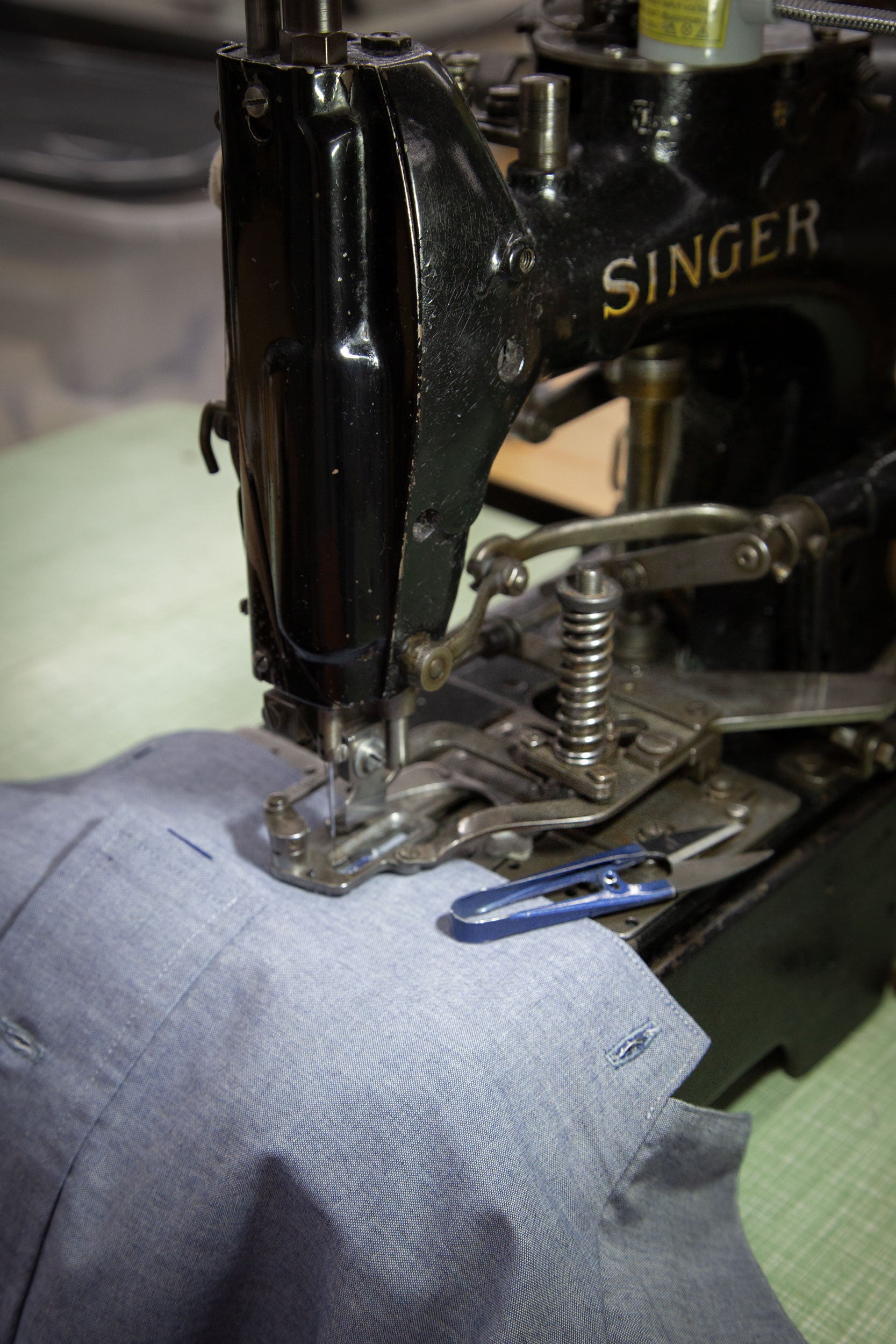 Derwent Chambray Shirt Indigo