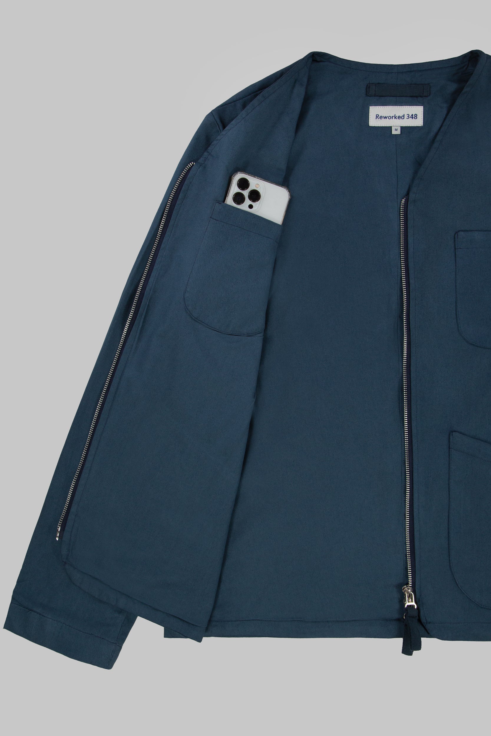 J Smith & Co. Coverall Liner Military Blue