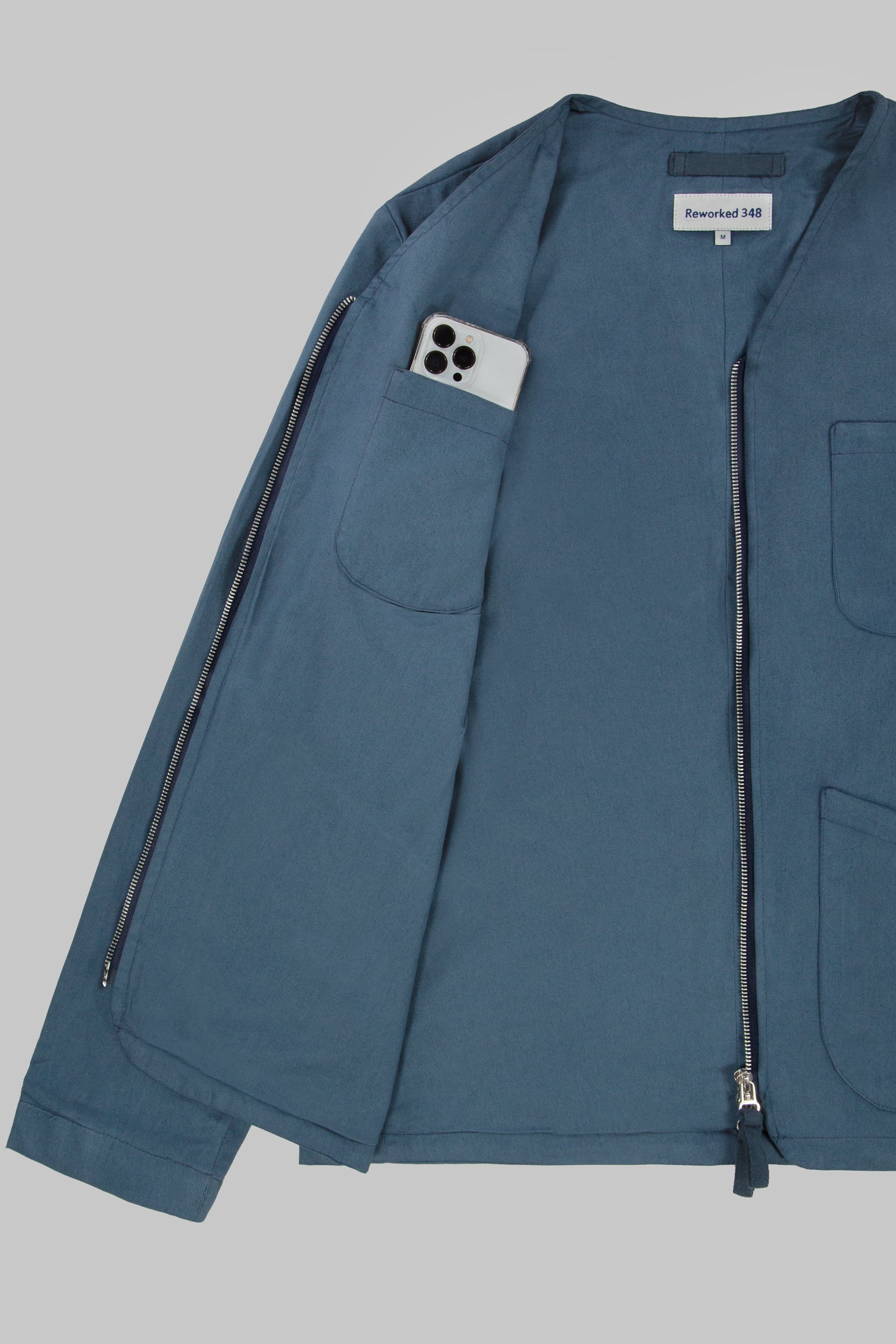 J Smith & Co. Coverall Liner Vintage Blue