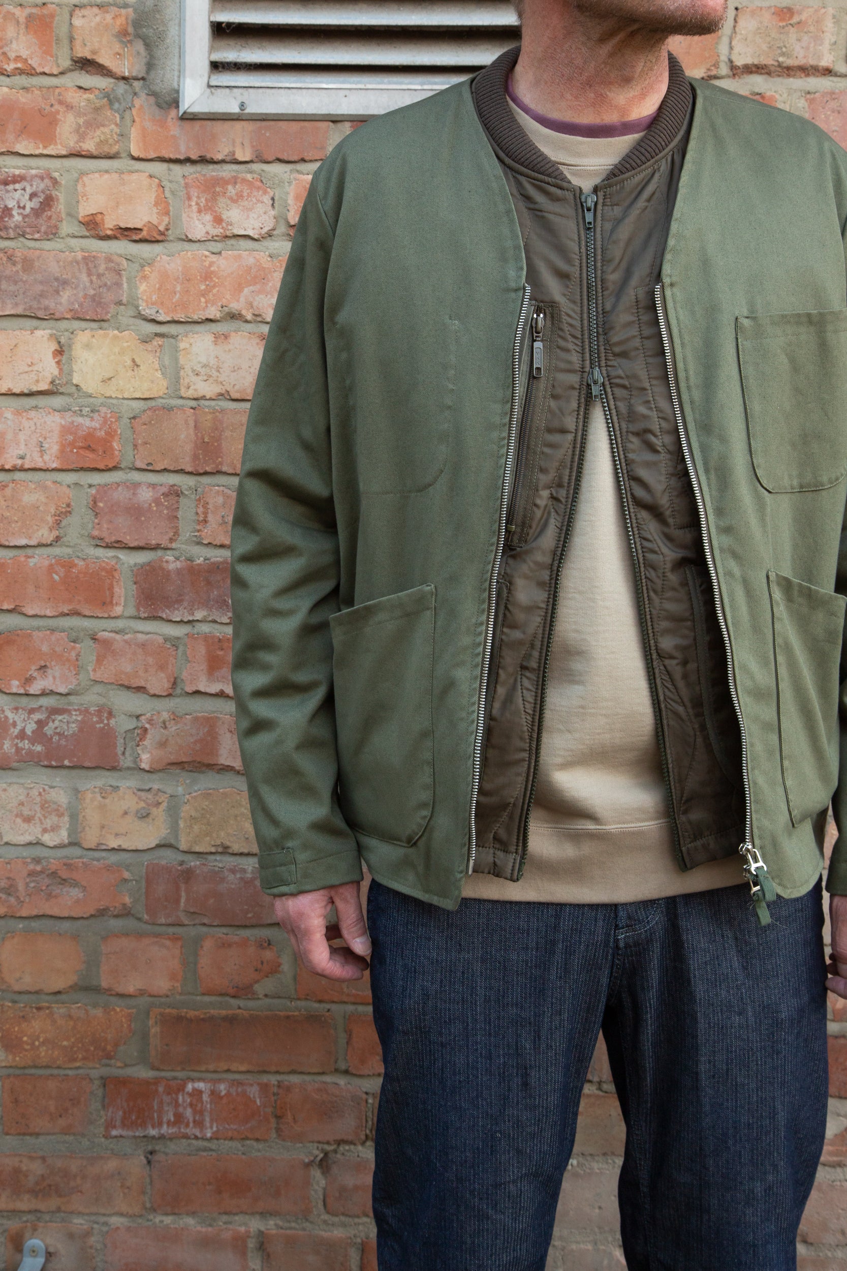 J Smith & Co. Coverall Liner Muted Olive