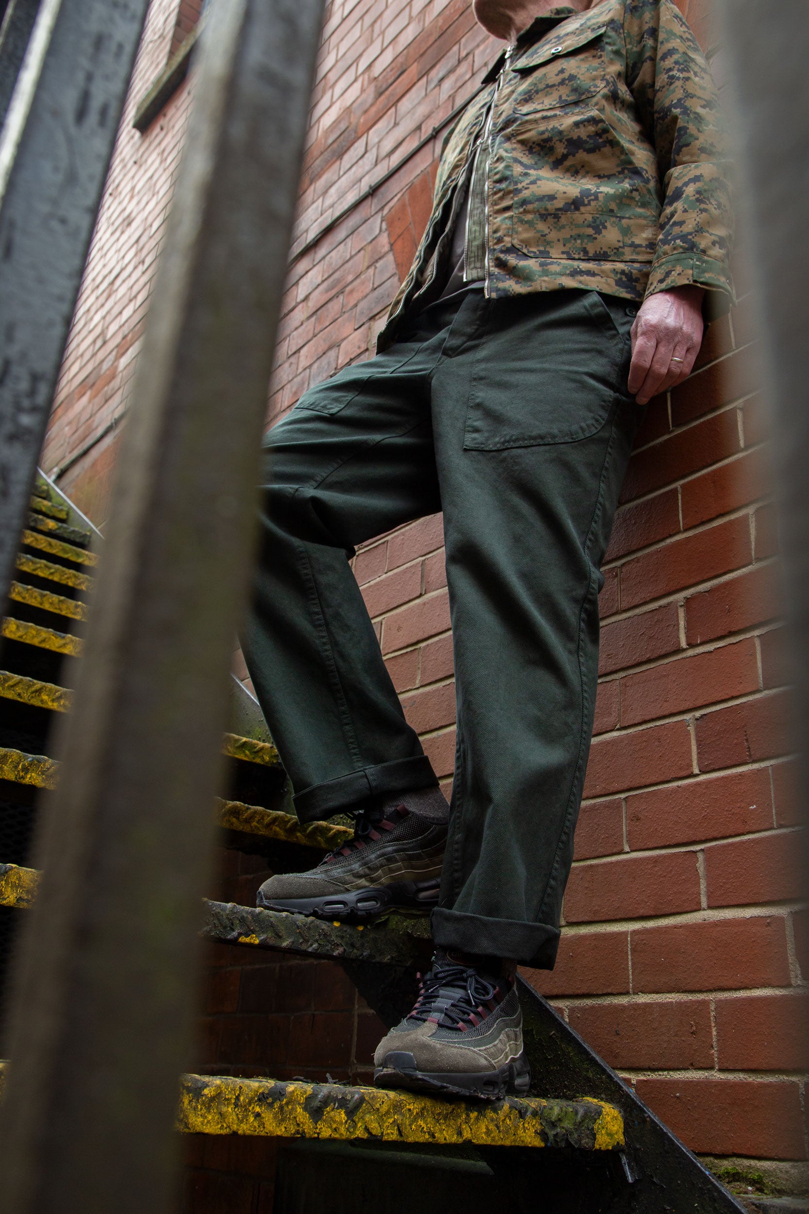 Vintage Utility Pant Green