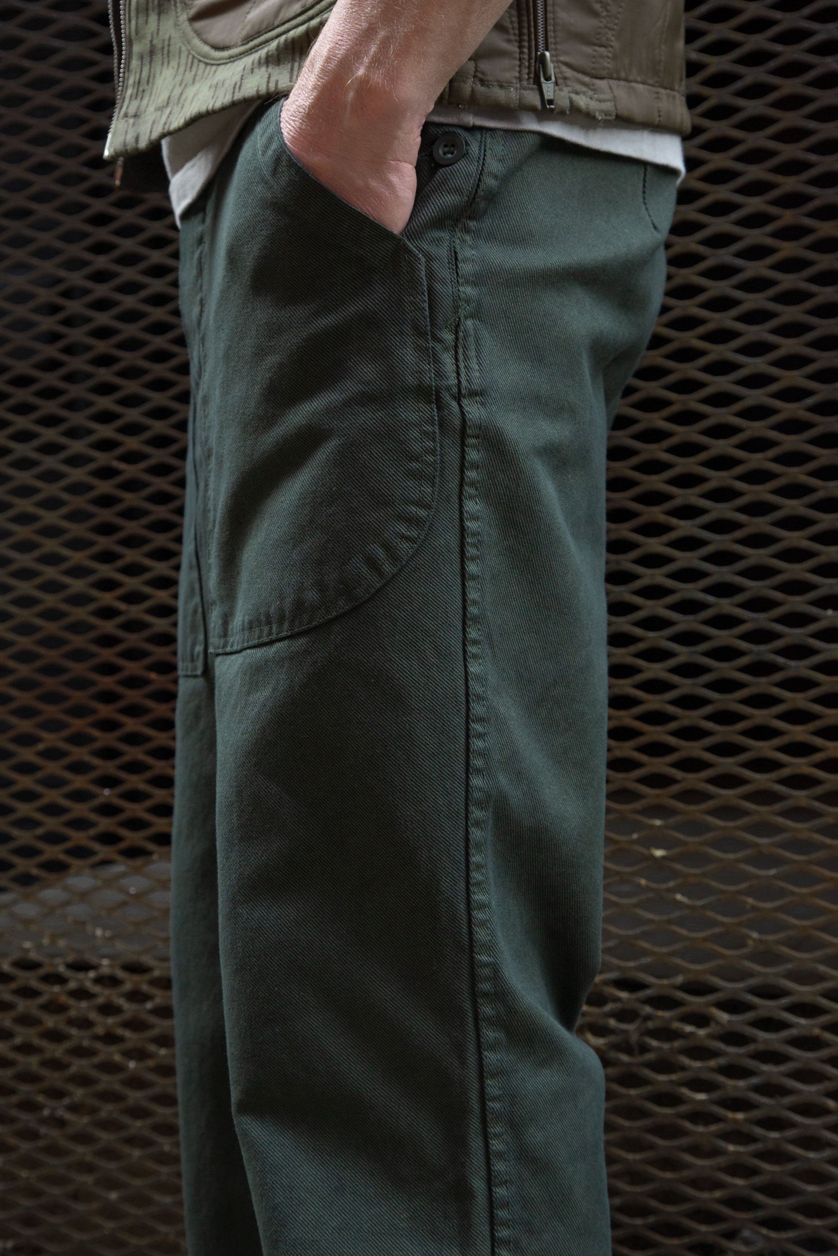 Vintage Utility Pant Green