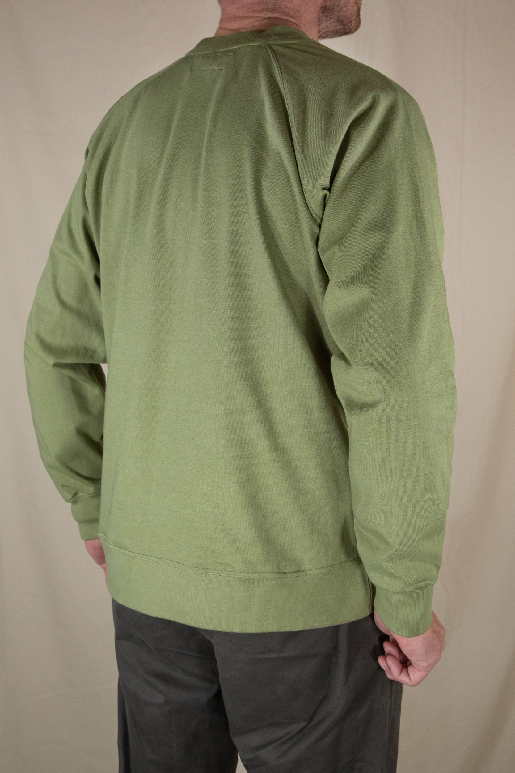 Middle Weight Pocket Sweatshirt Vintage Green