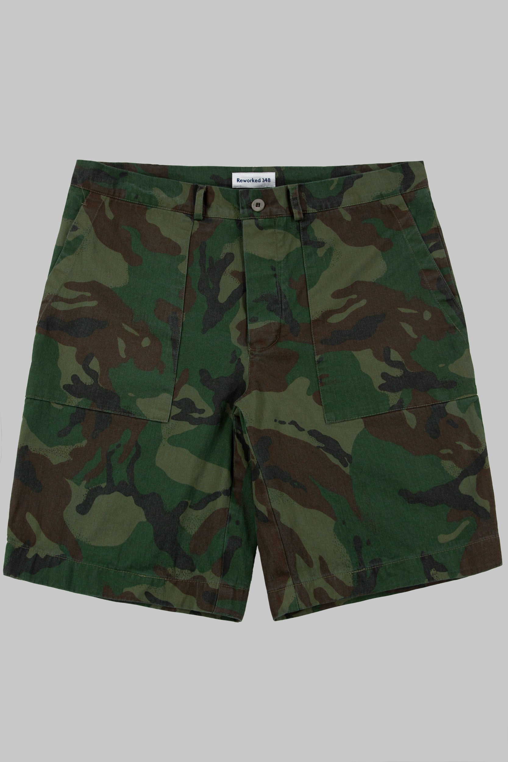 Jungle Camo Utility Shorts