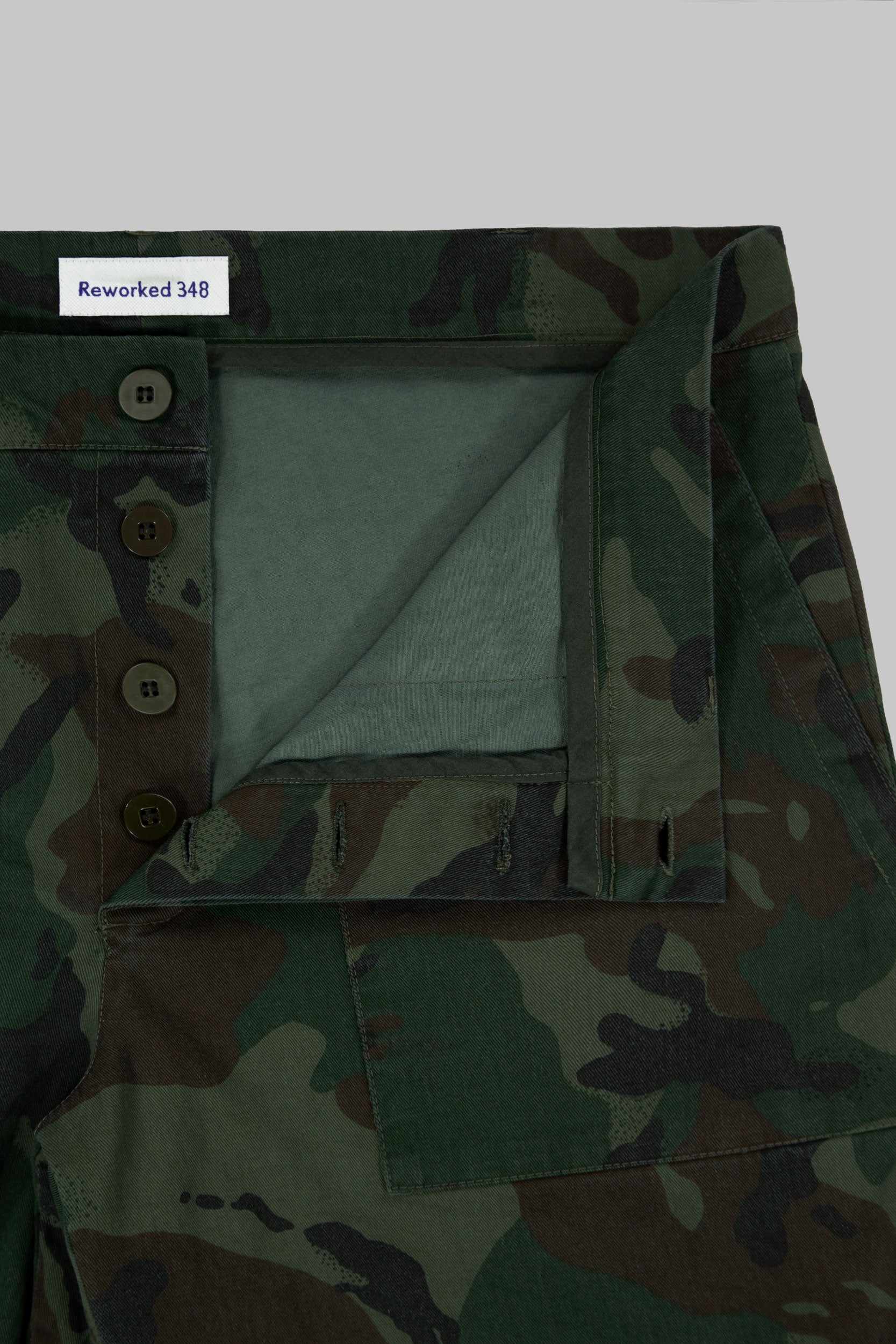Jungle Camo Utility Shorts
