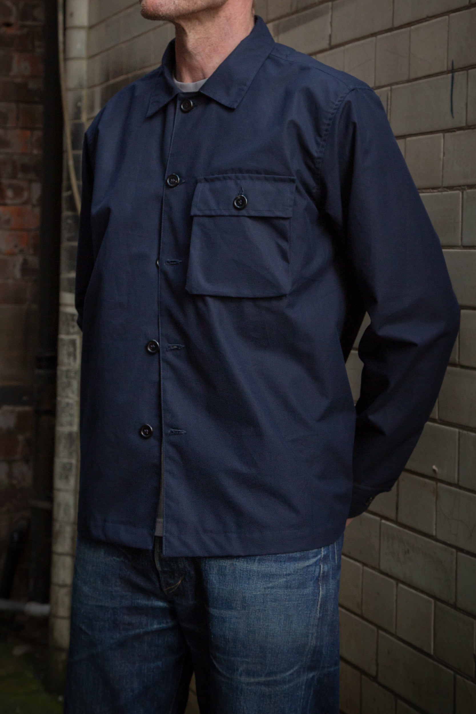 Derwent Overshirt Dark Navy
