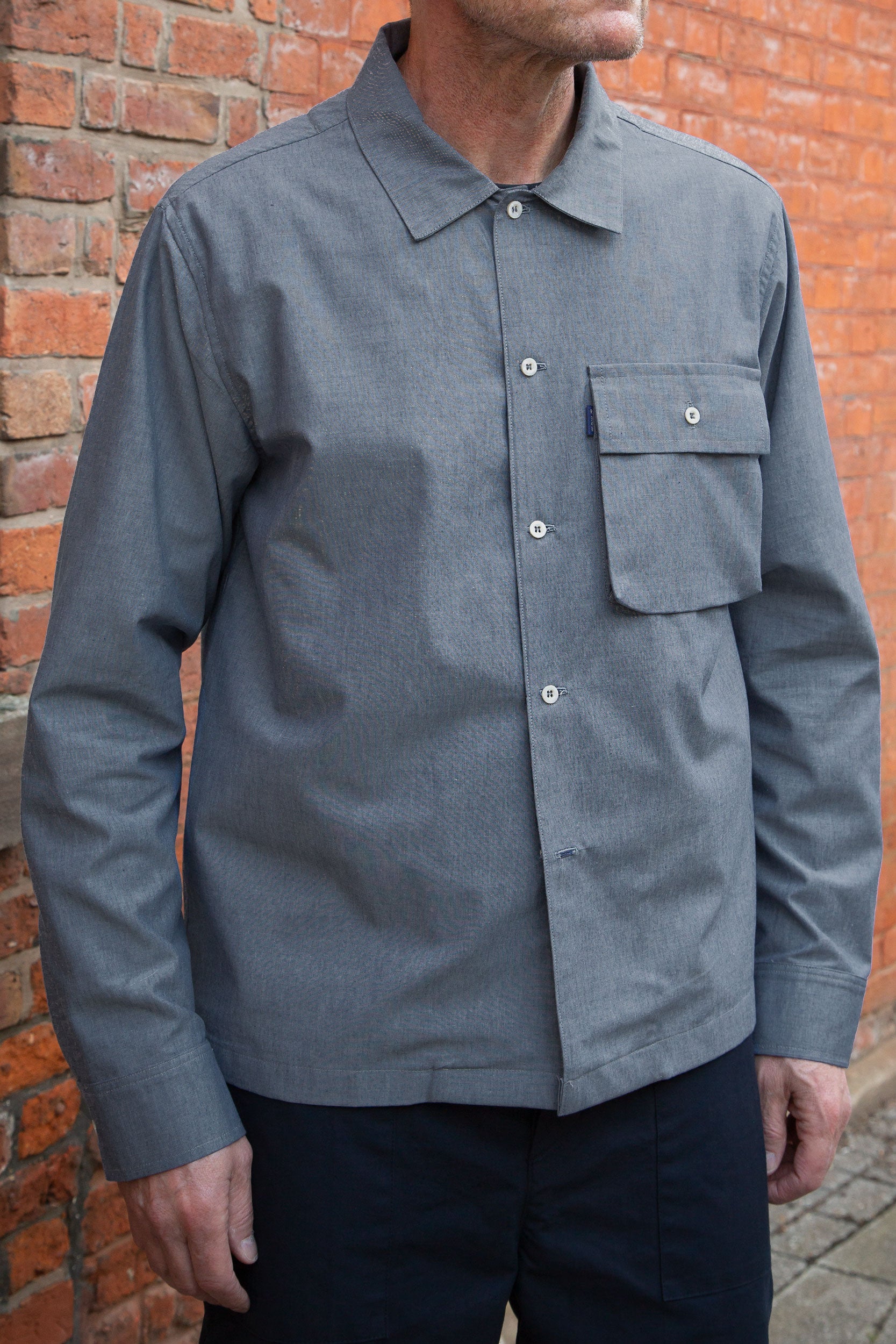 Derwent Chambray Shirt Indigo