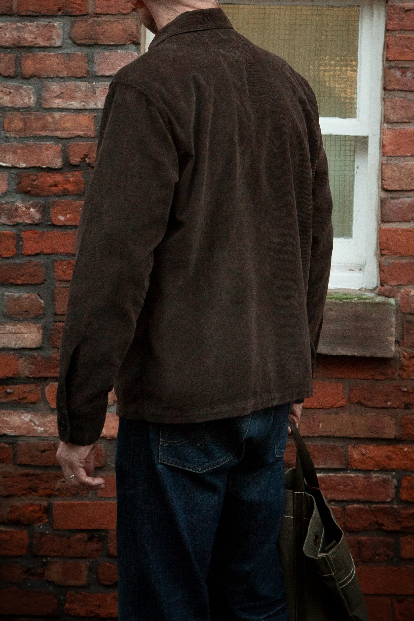 Darley Corduroy Overshirt Choco Brown