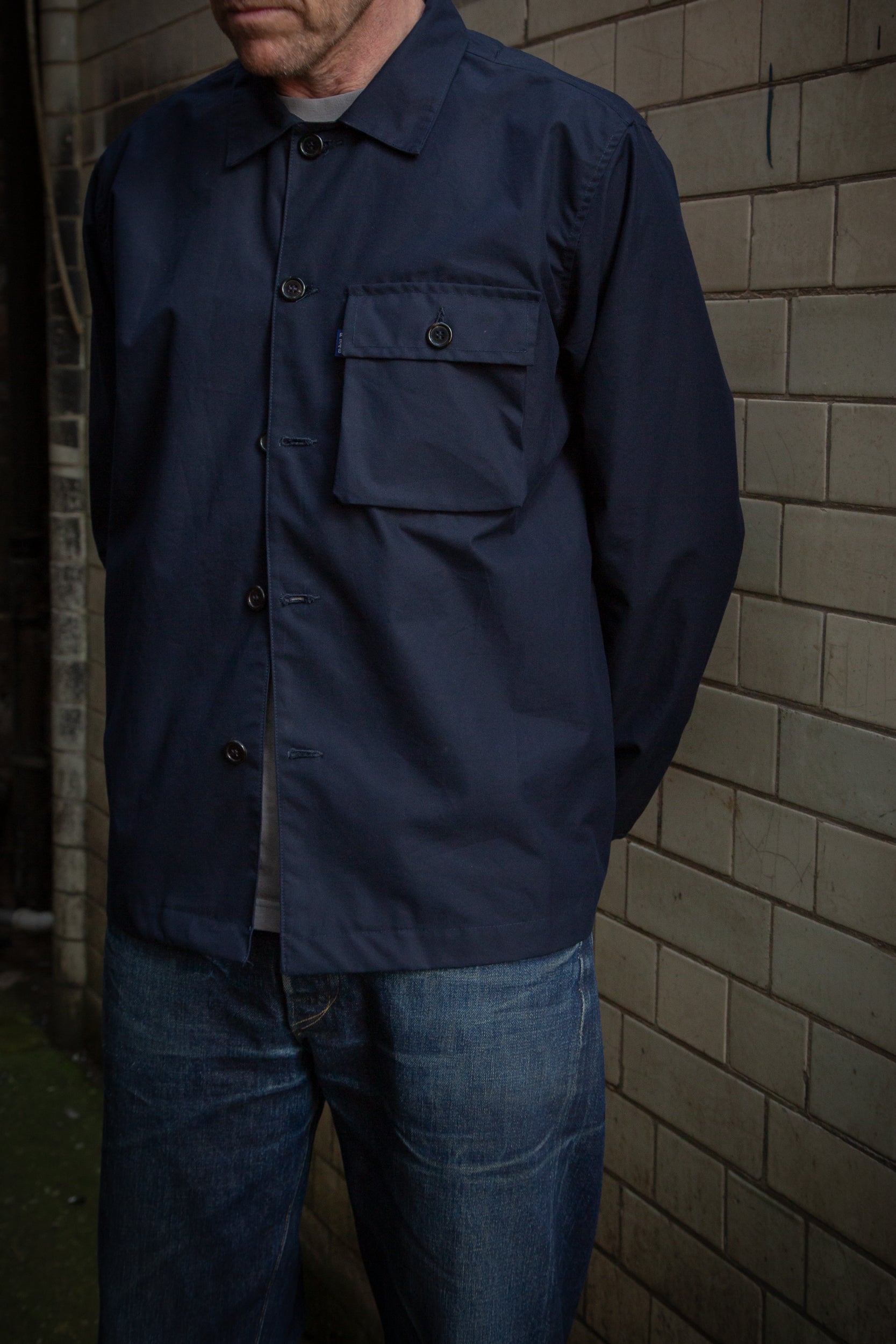 Derwent Overshirt Dark Navy