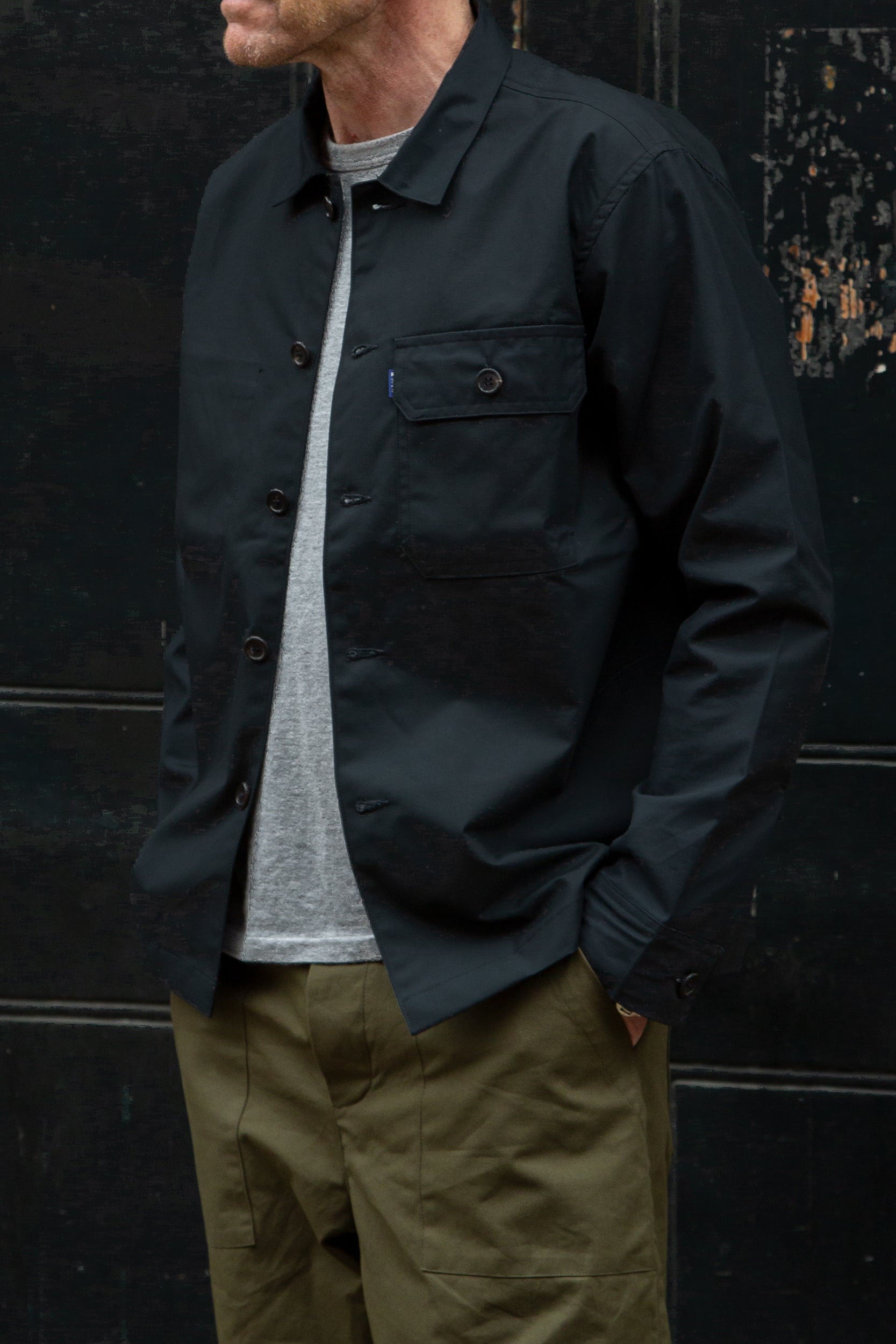 Cutler Overshirt Anthracite