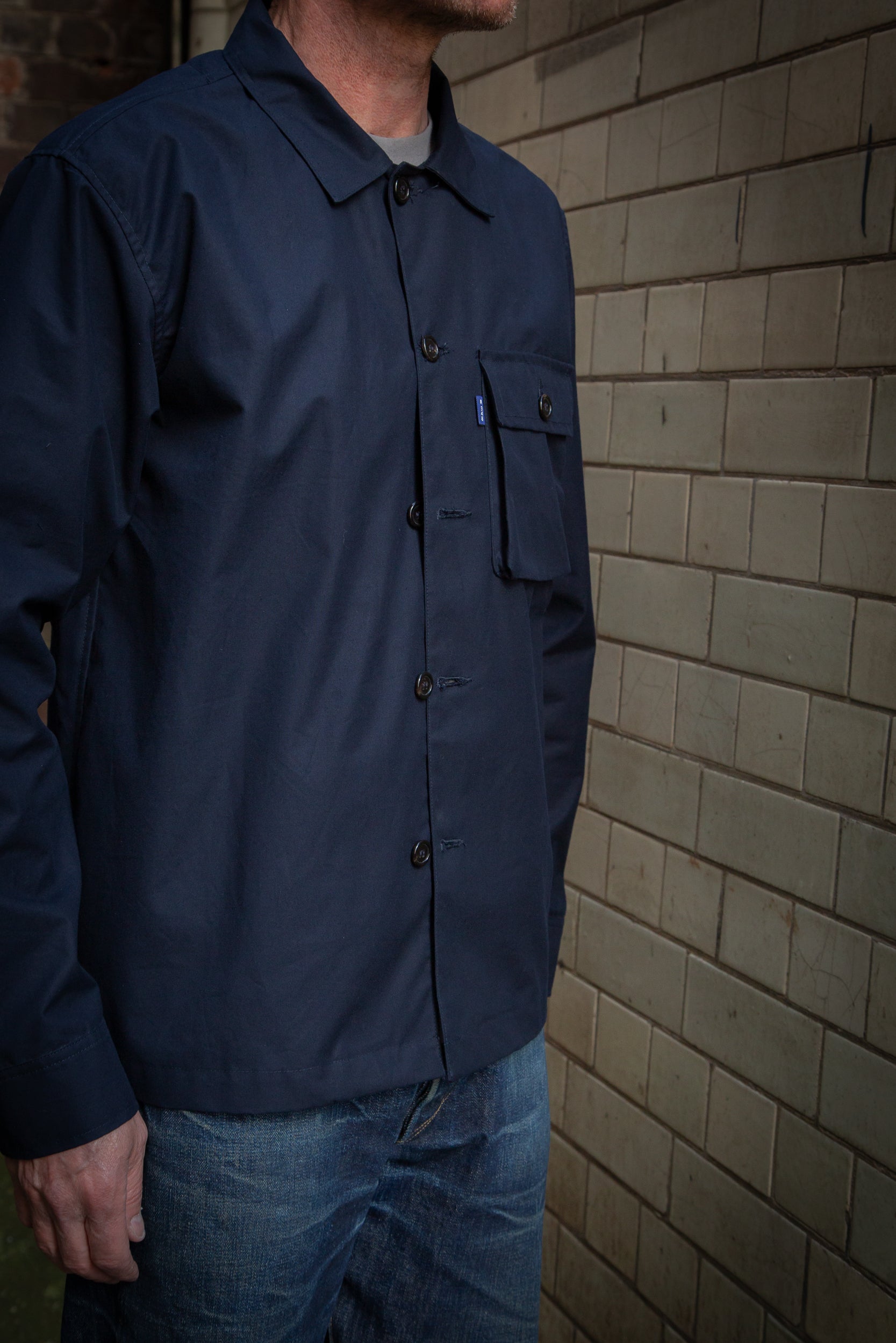 Derwent Overshirt Dark Navy