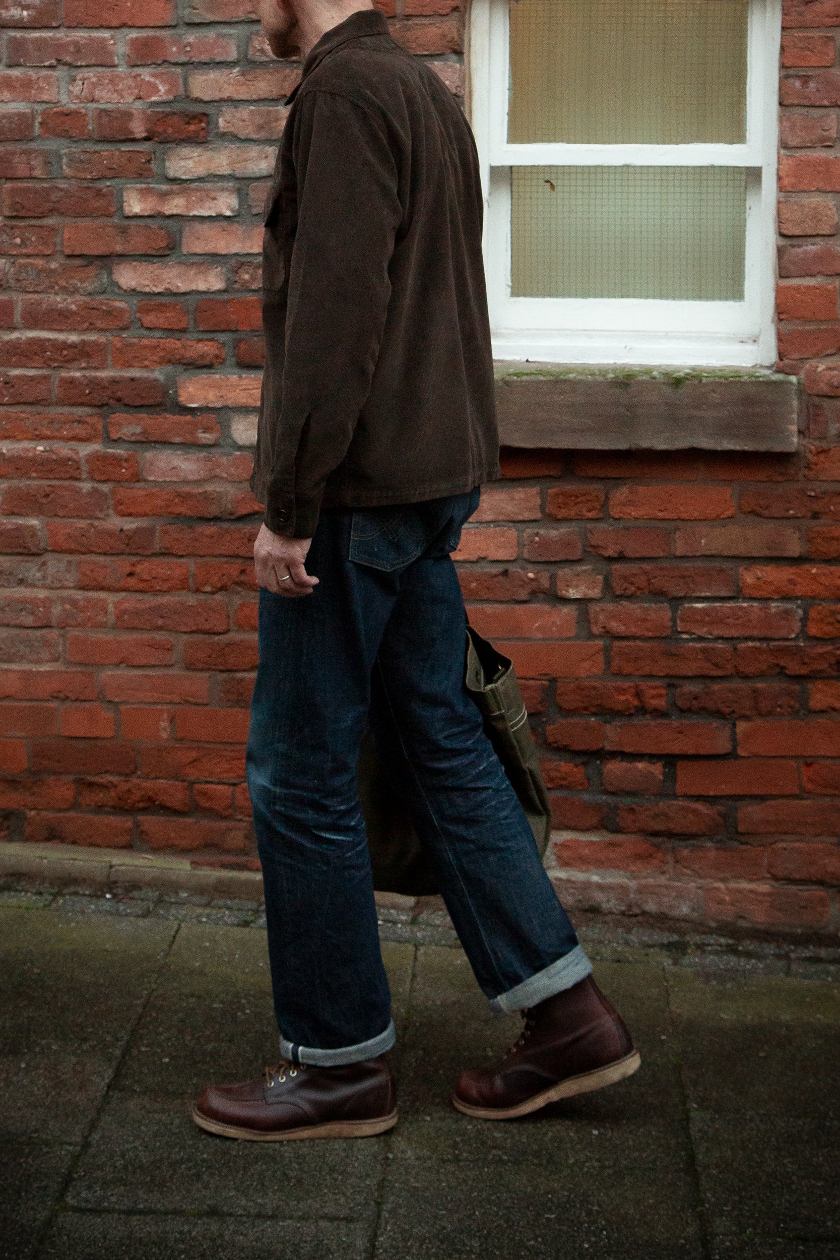 Darley Corduroy Overshirt Choco Brown