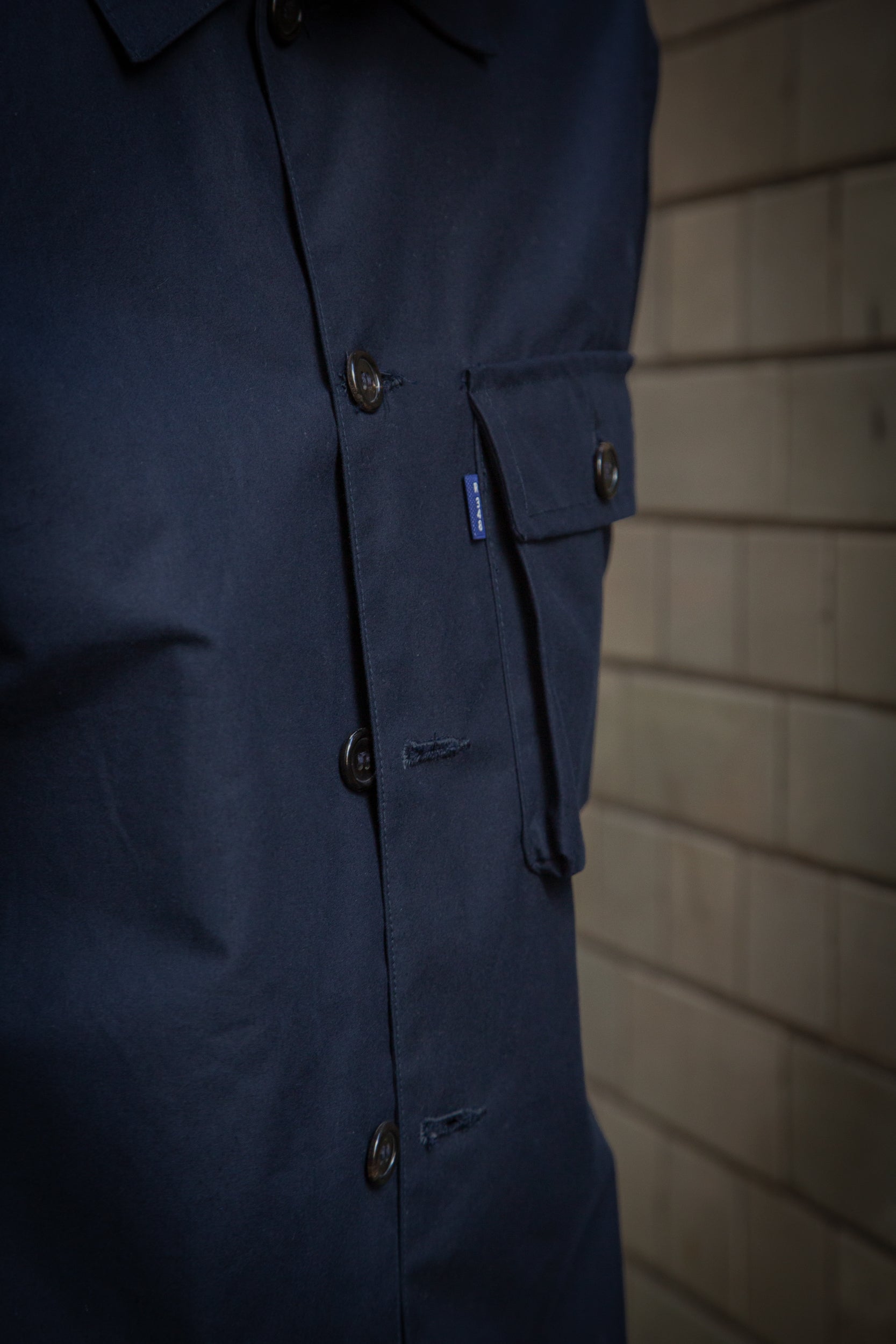 Derwent Overshirt Dark Navy
