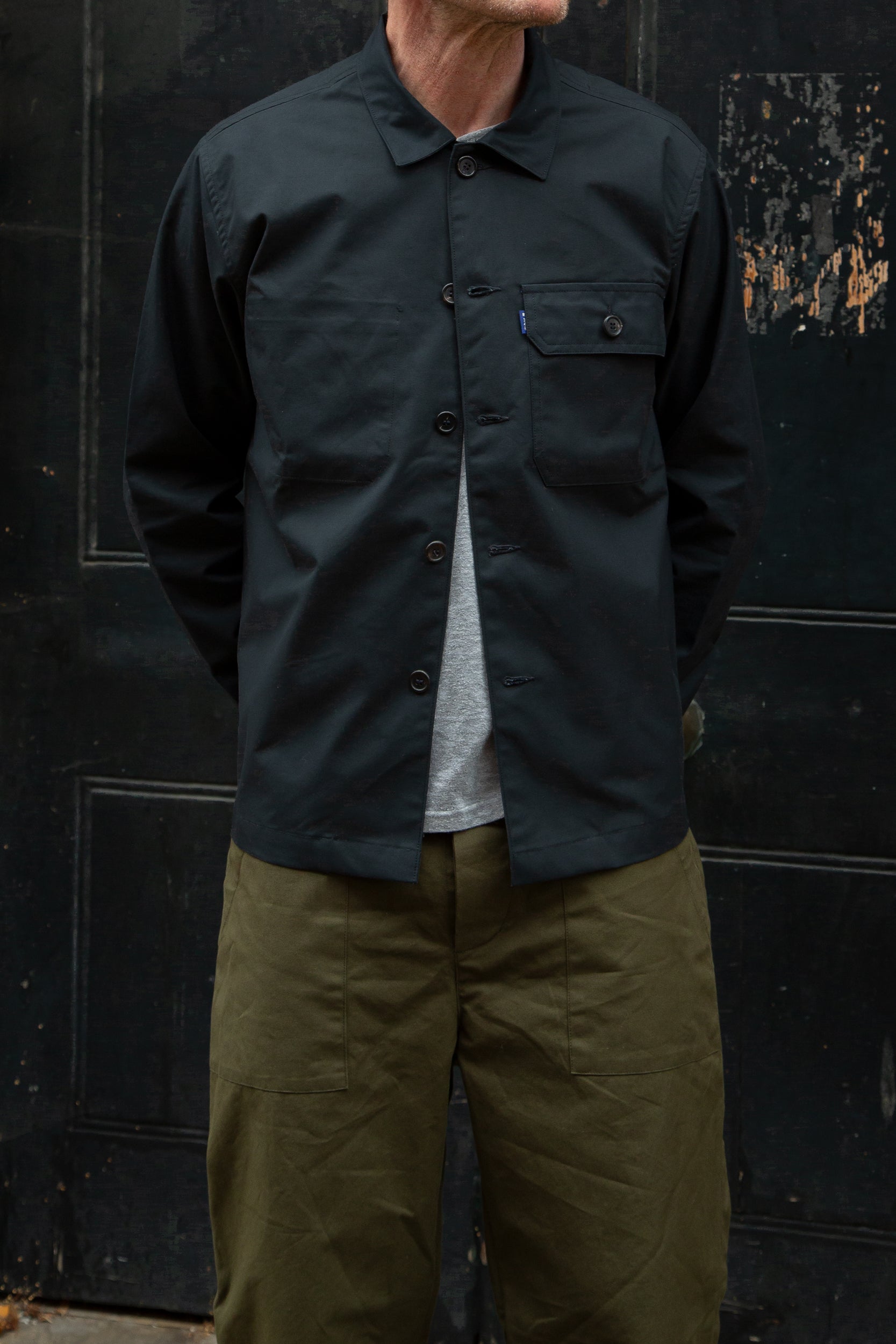 Cutler Overshirt Anthracite