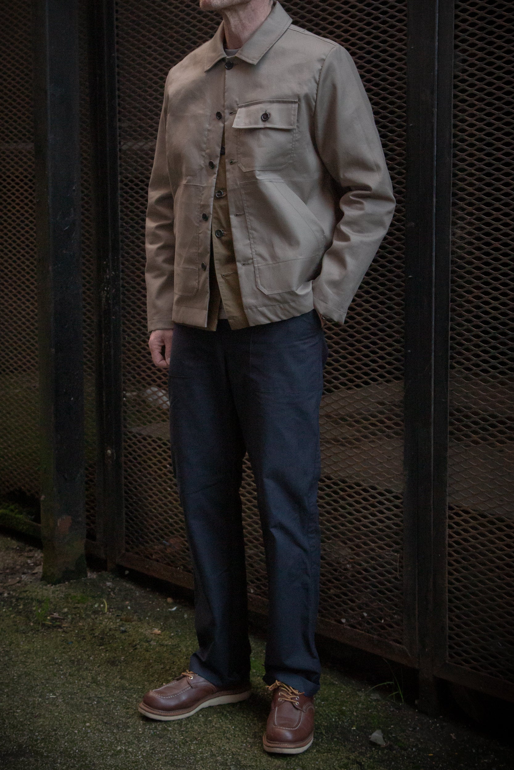 Bonded Works Jacket Steel Grey