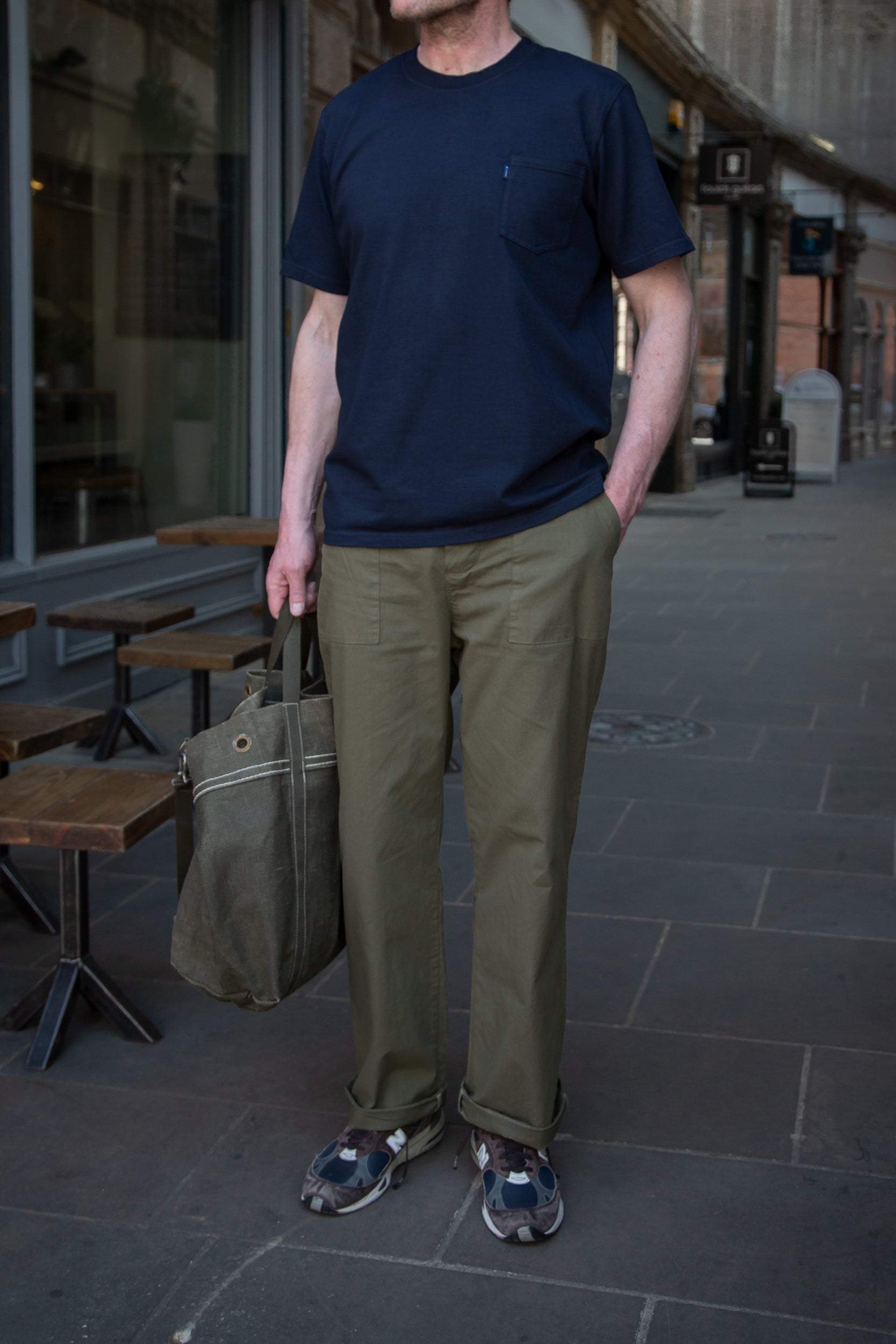 Pocket T-Shirt Deep Navy Blue