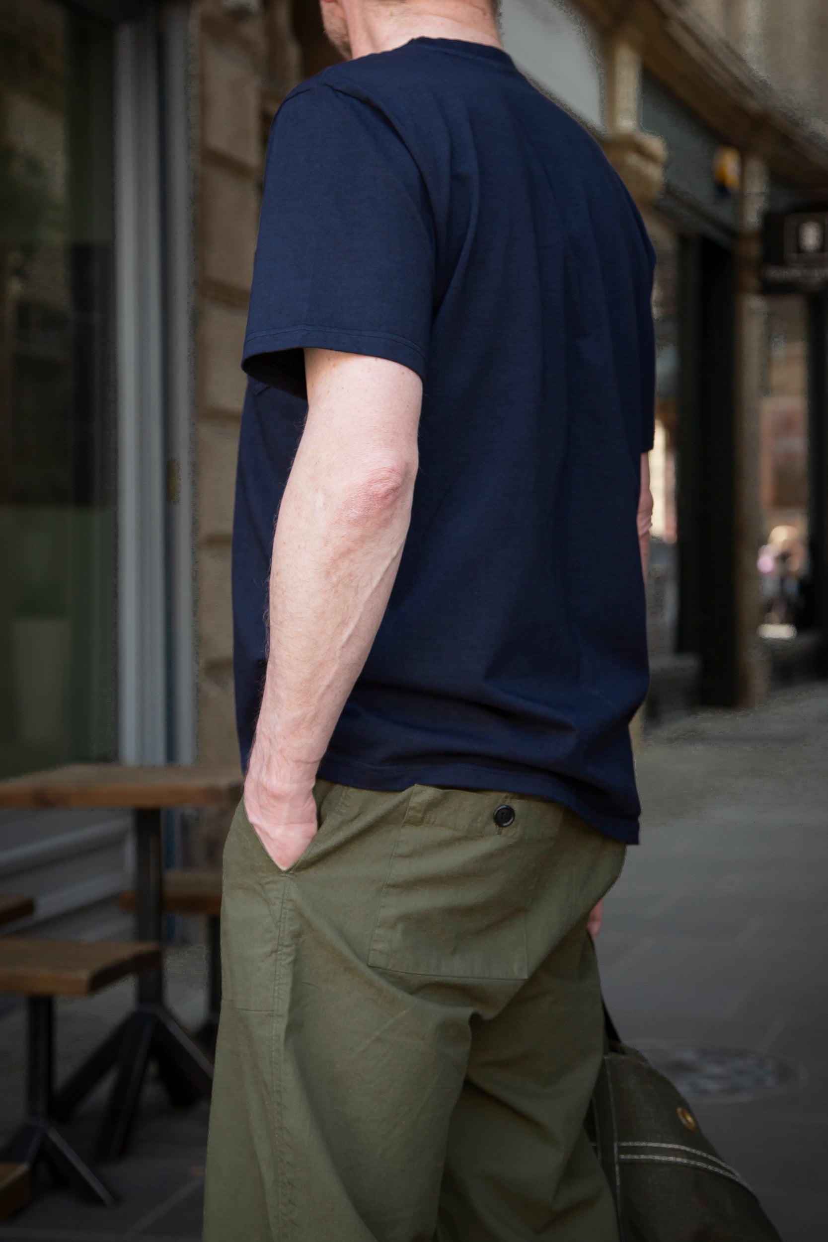 Pocket T-Shirt Deep Navy Blue