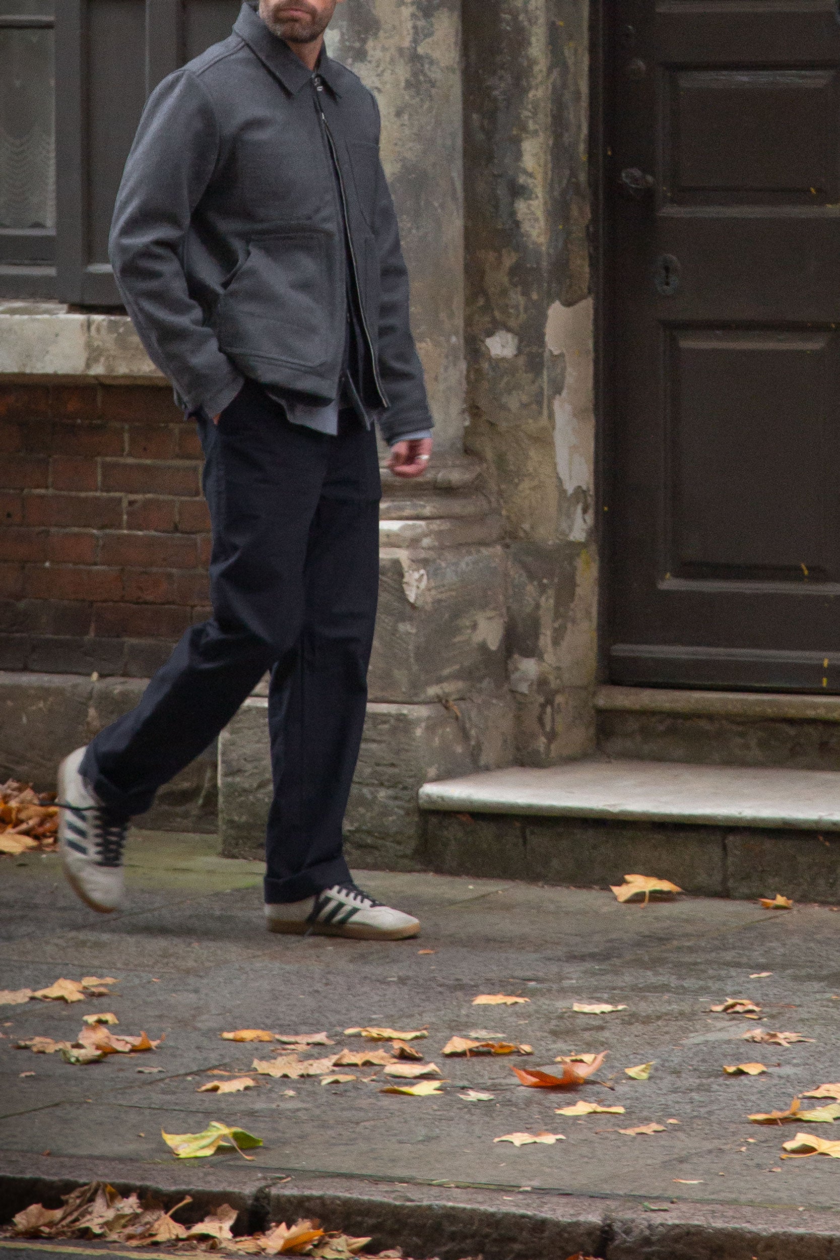 Works Wool Jacket Flat Grey