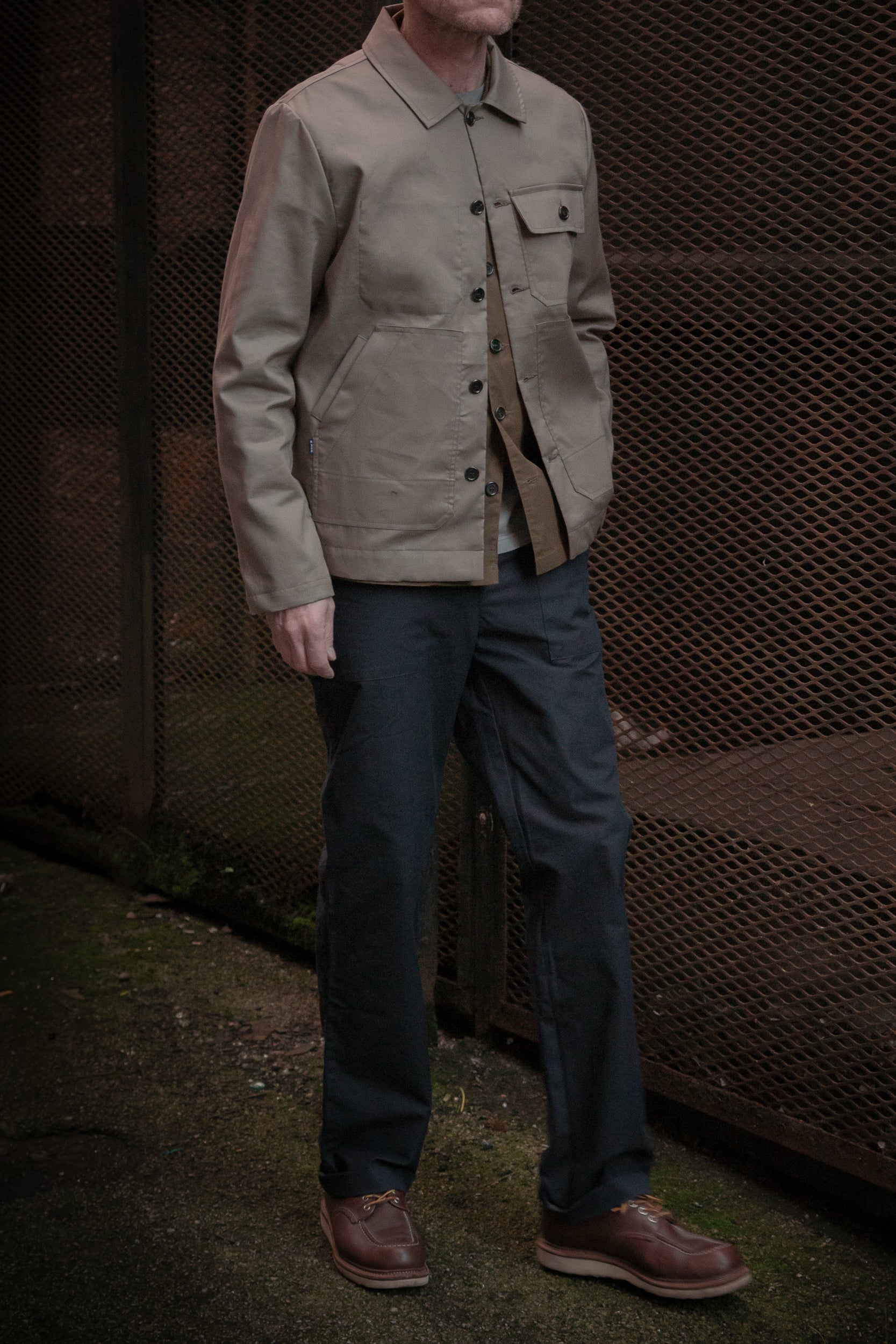 Bonded Works Jacket Steel Grey
