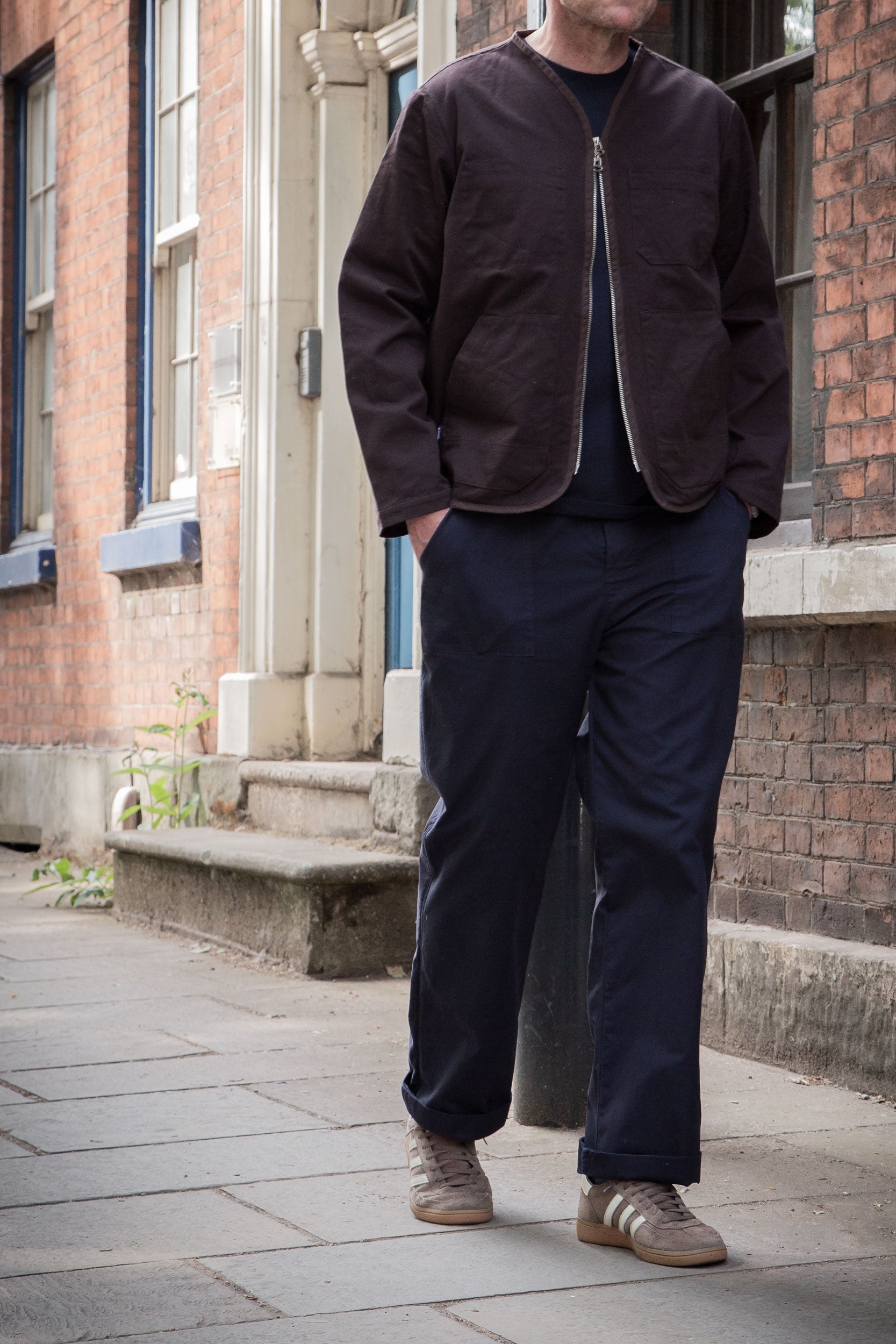 CRD Jacket Brown Twill